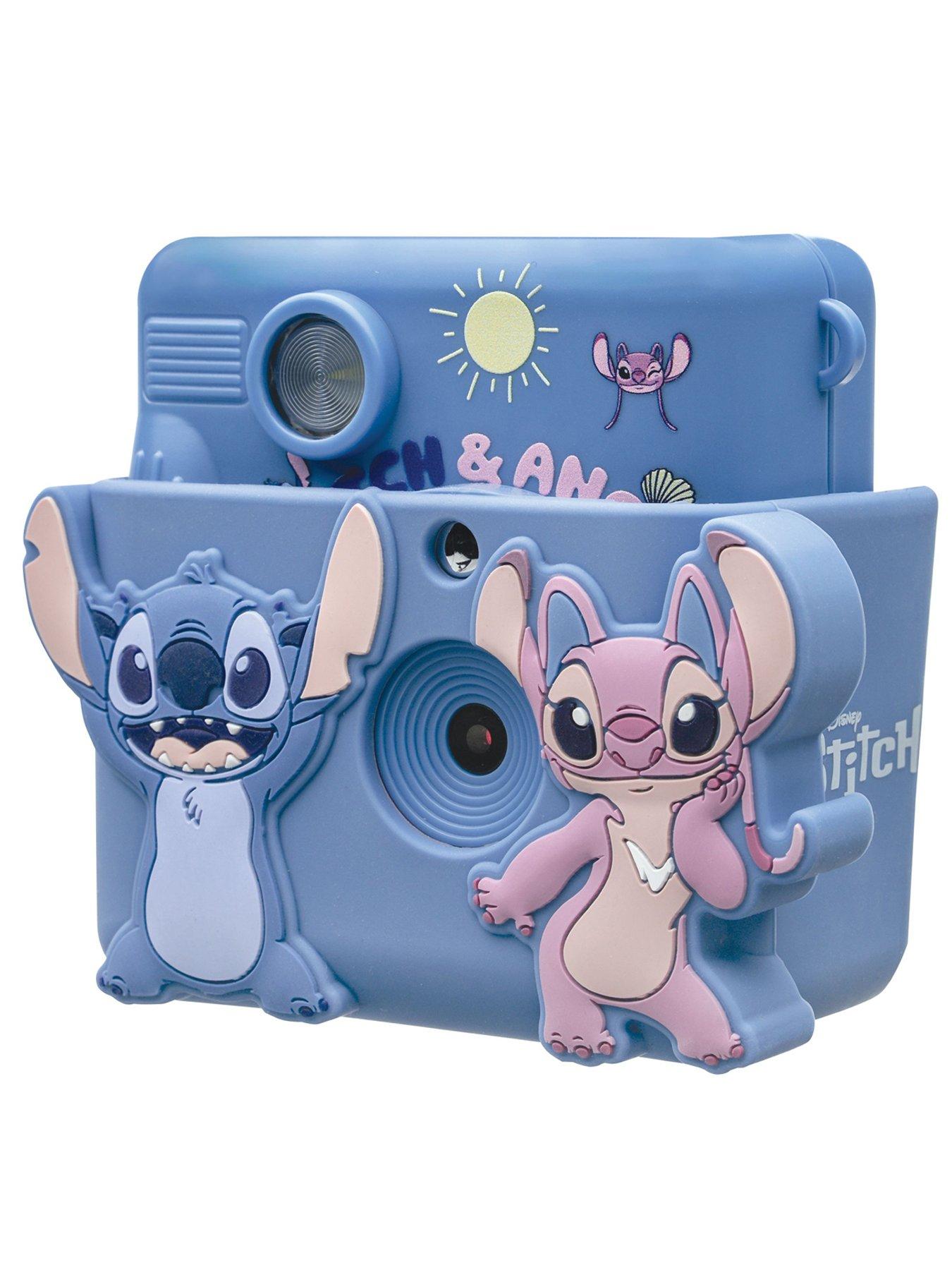 Image 4 of 7 of StarCAM Print, camera pack with instant printer, 4 paper rolls, neck strap, 3D DISNEY Stitch silicon pouch and custom kit