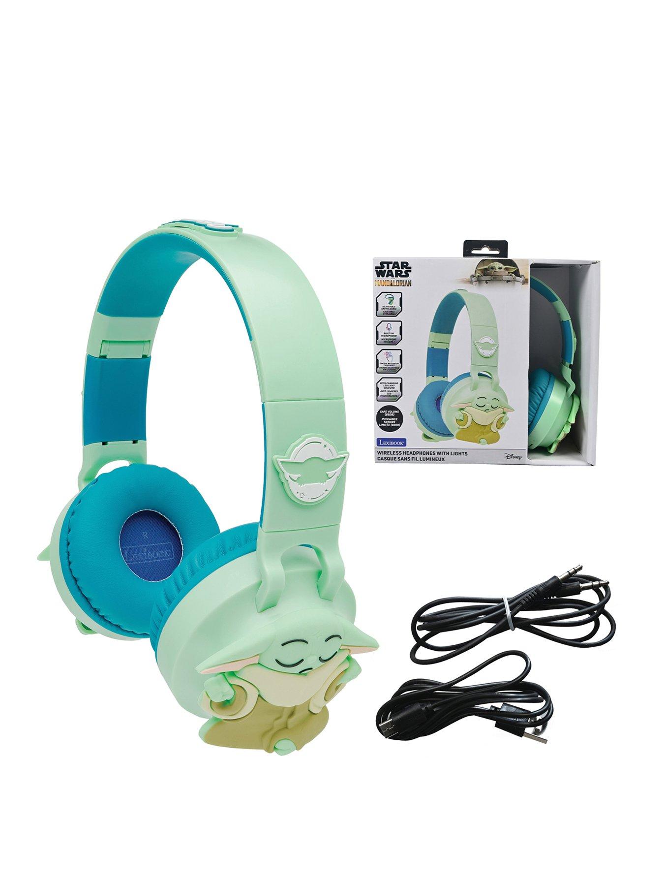 Star Wars 3D Star Wars design Bluetooth and Wired foldable Headphones with safe volume limitation