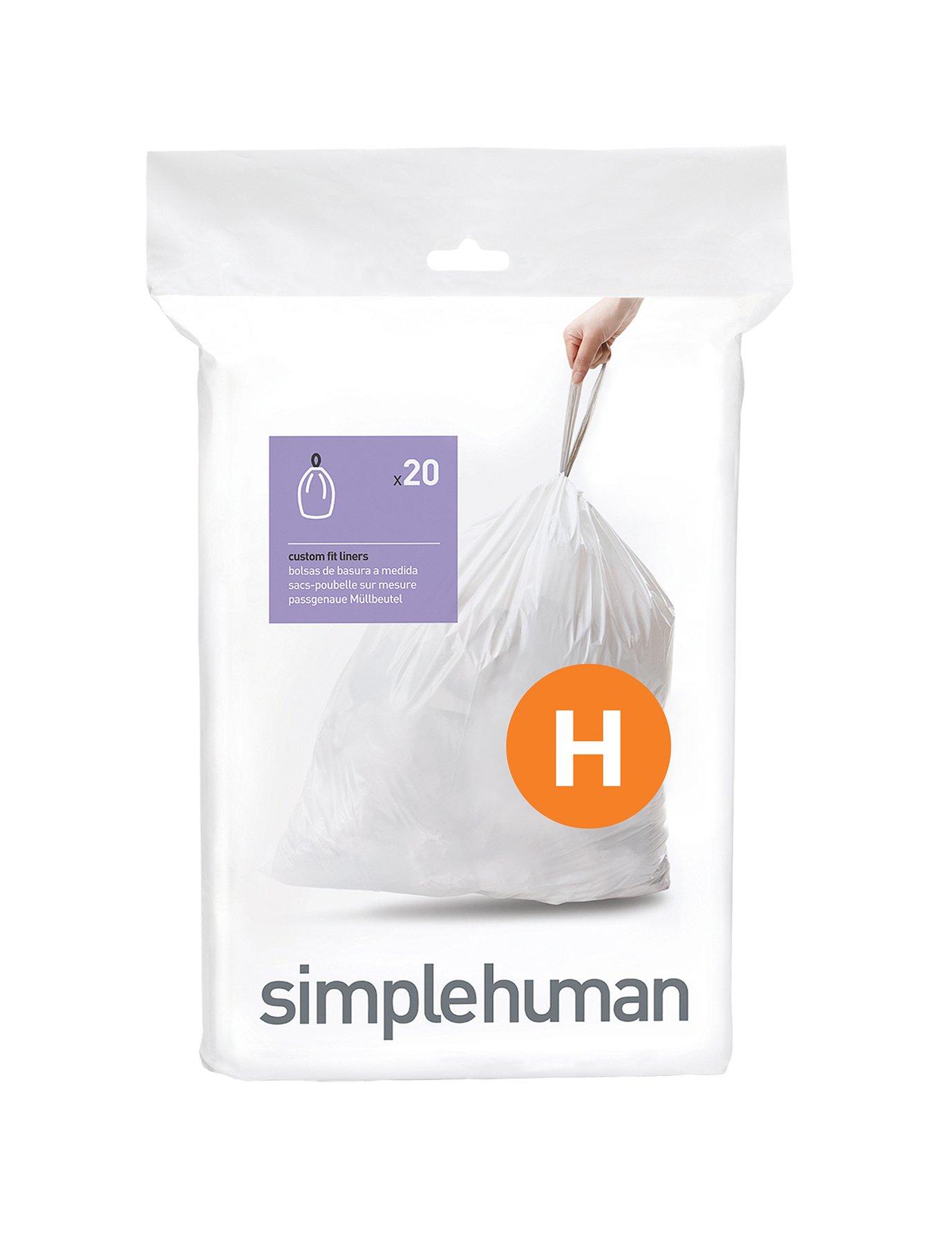 Simplehuman Code H Liner, 100 Pack