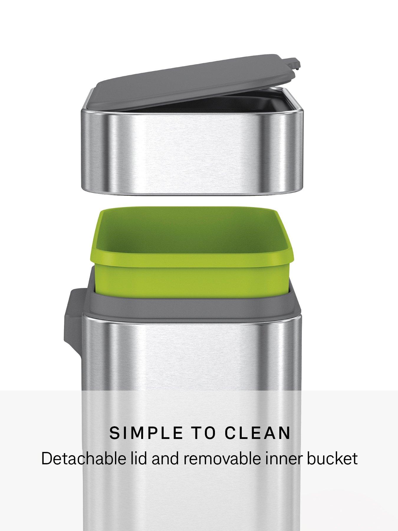 Image 4 of 7 of Simplehuman Compost Caddy, Brushed