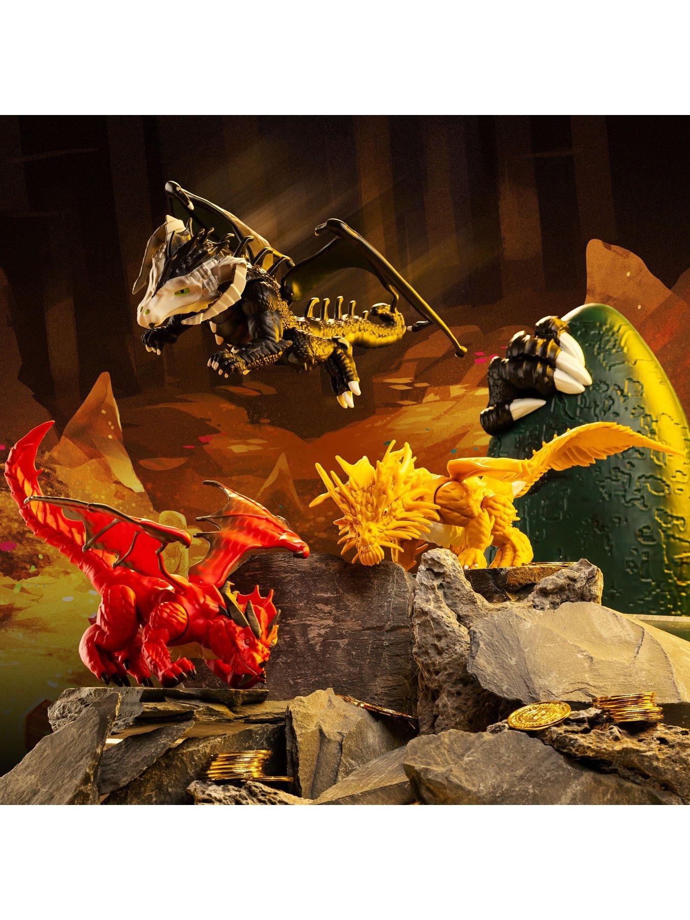 Image 7 of 7 of Dungeons & Dragons - Questers Monsters - Gold Dragon w/ Molten Metallic Gold