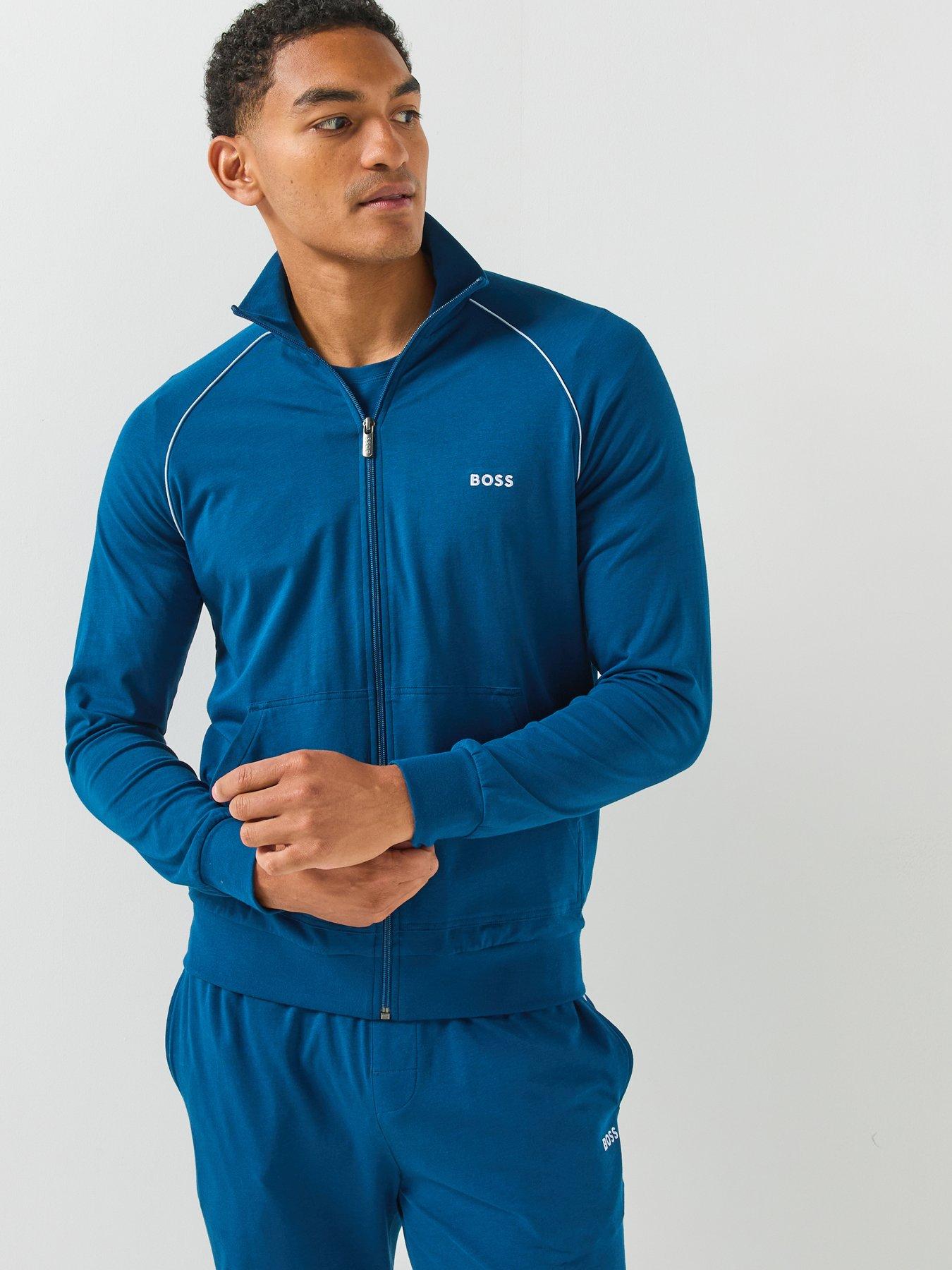 BOSS Boss Mix  &  Match Loungewear Track Top - Blue