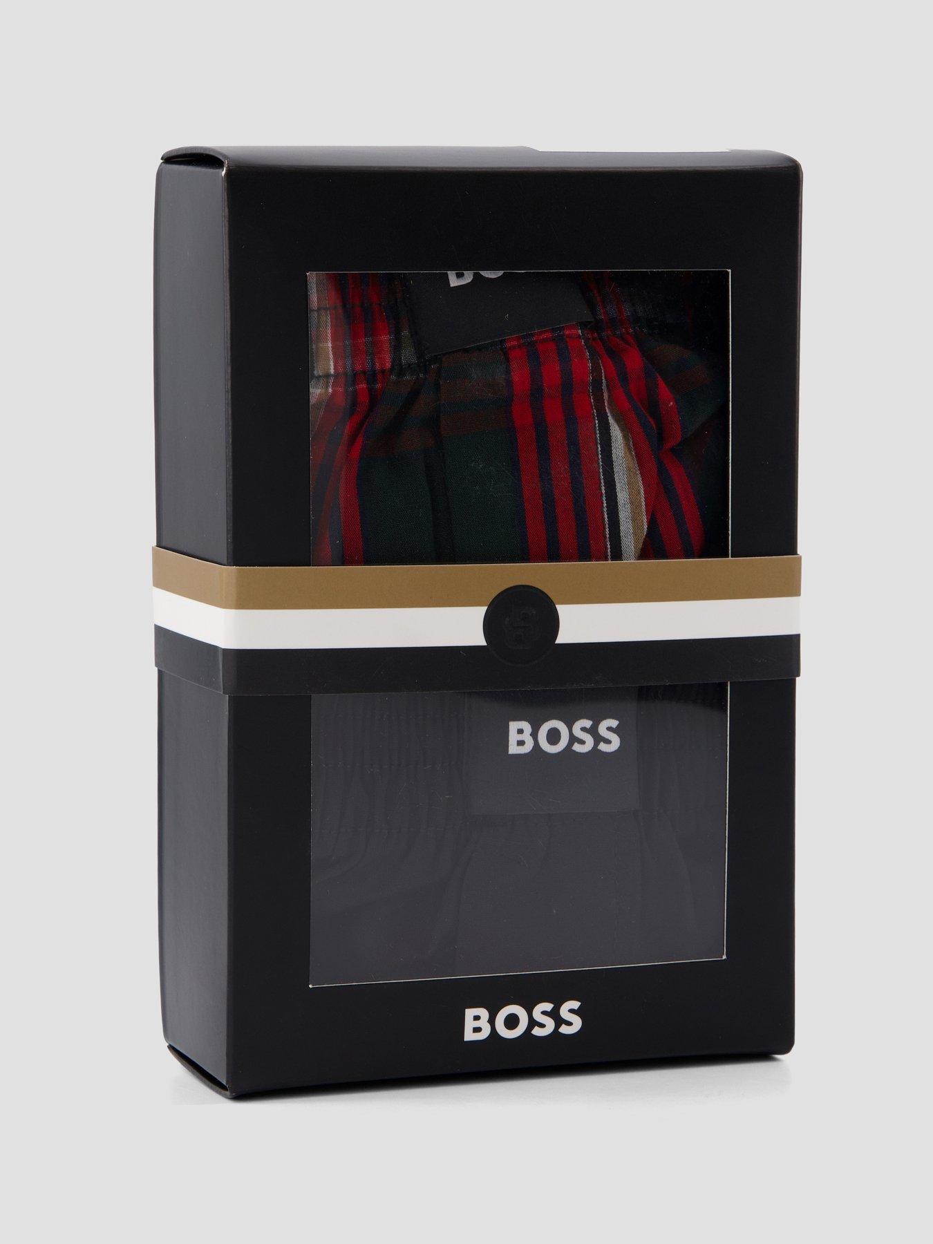 Image 4 of 4 of BOSS Boss 2 Pack Peached Printed Boxers - Red