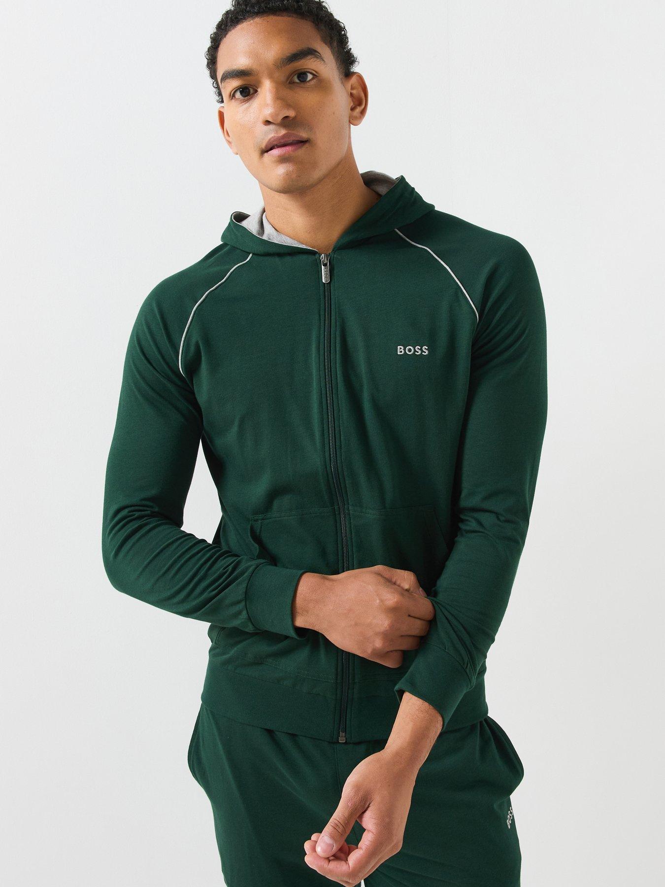 BOSS Boss Mix  &  Match Loungewear Hoodie - Dark Green