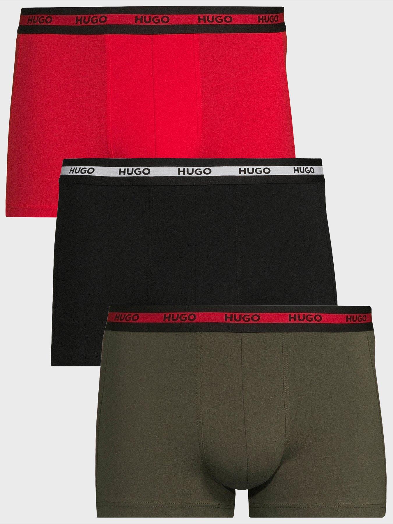 HUGO Hugo Bodywear Triplet 3 Pack Trunks - Multi