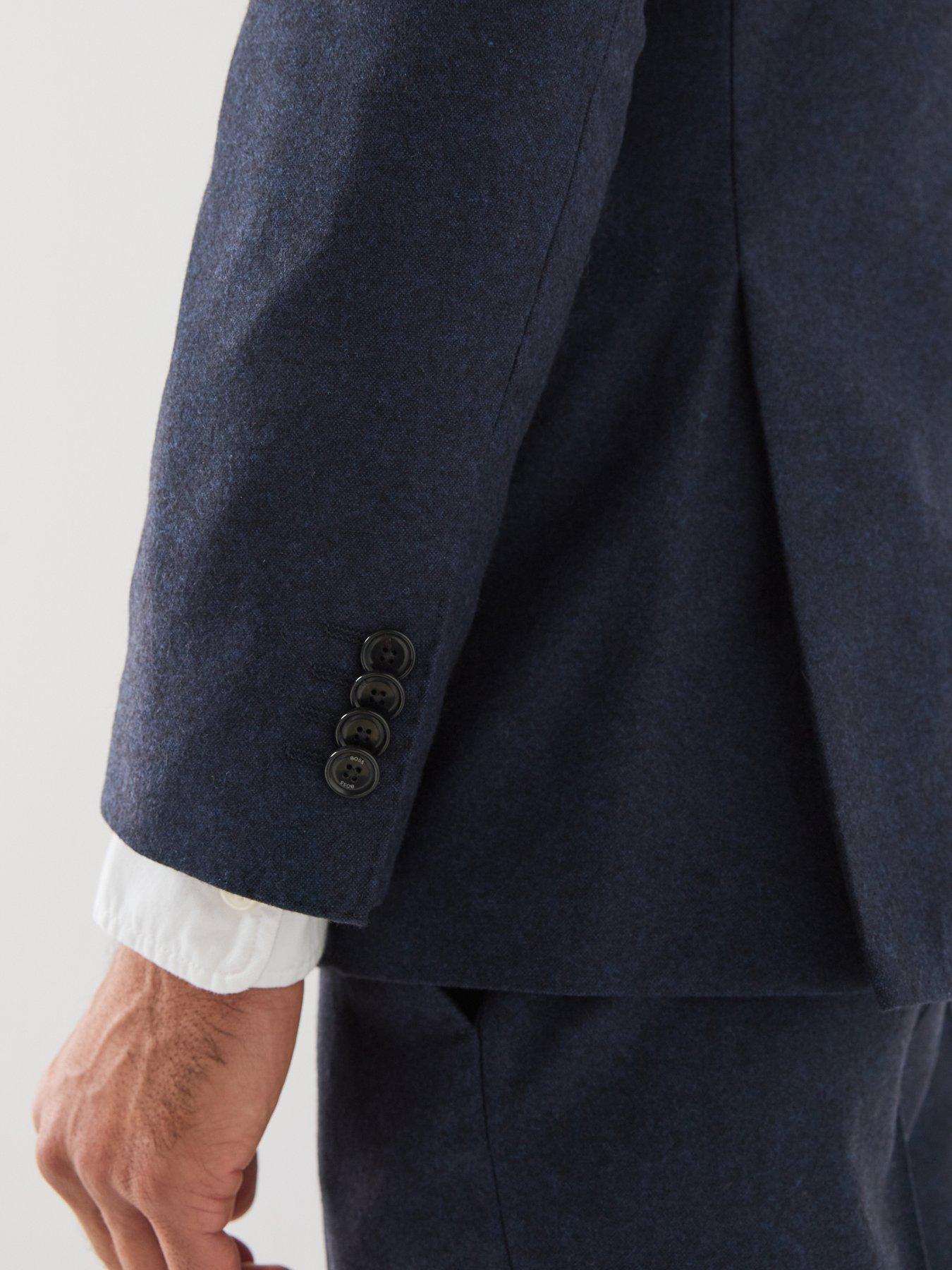 Image 4 of 6 of BOSS Boss H-Huge-2 Piece Suit - Blue