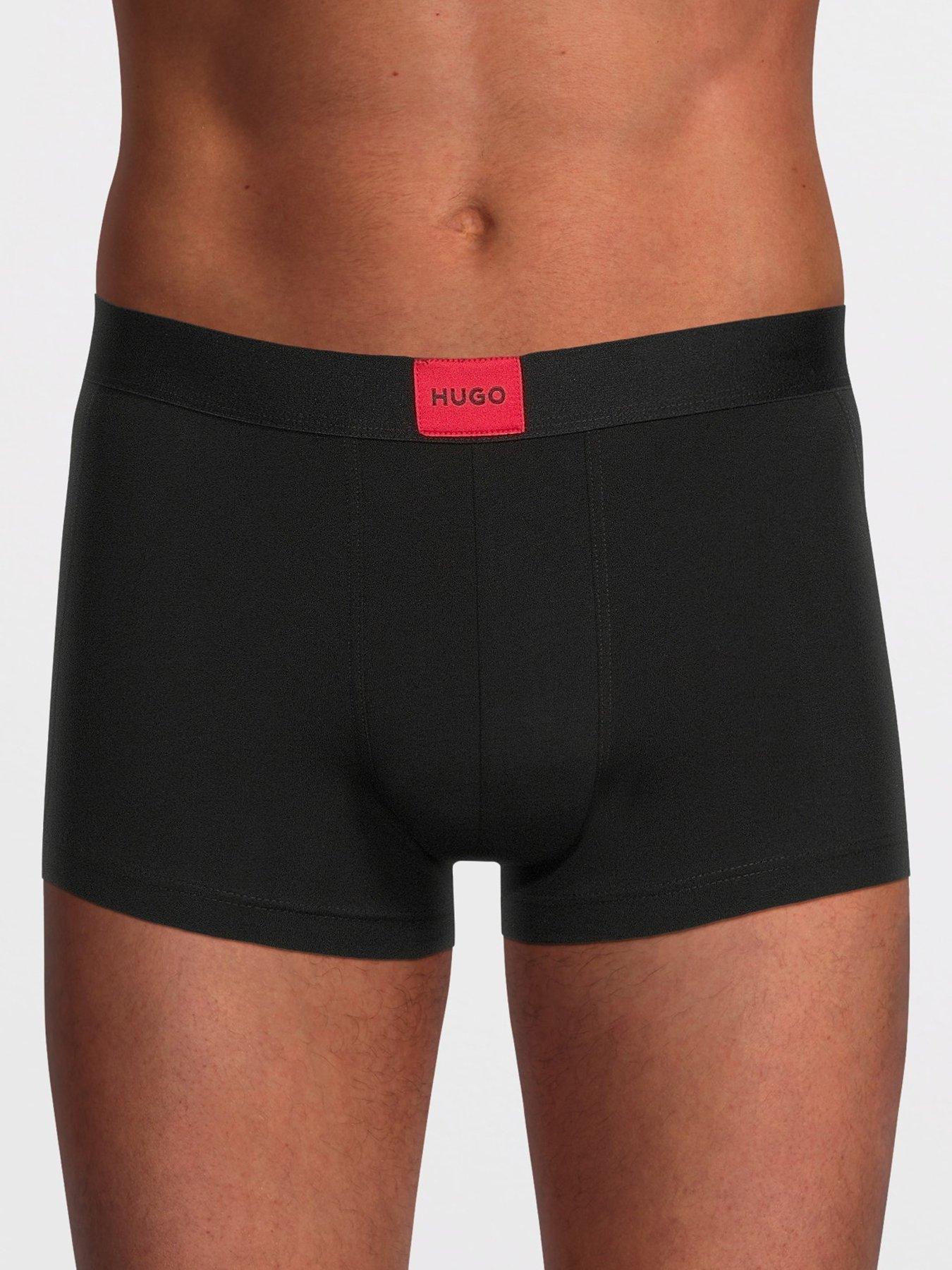 Image 2 of 3 of HUGO 3 Pack Galaxy Trunks - Black
