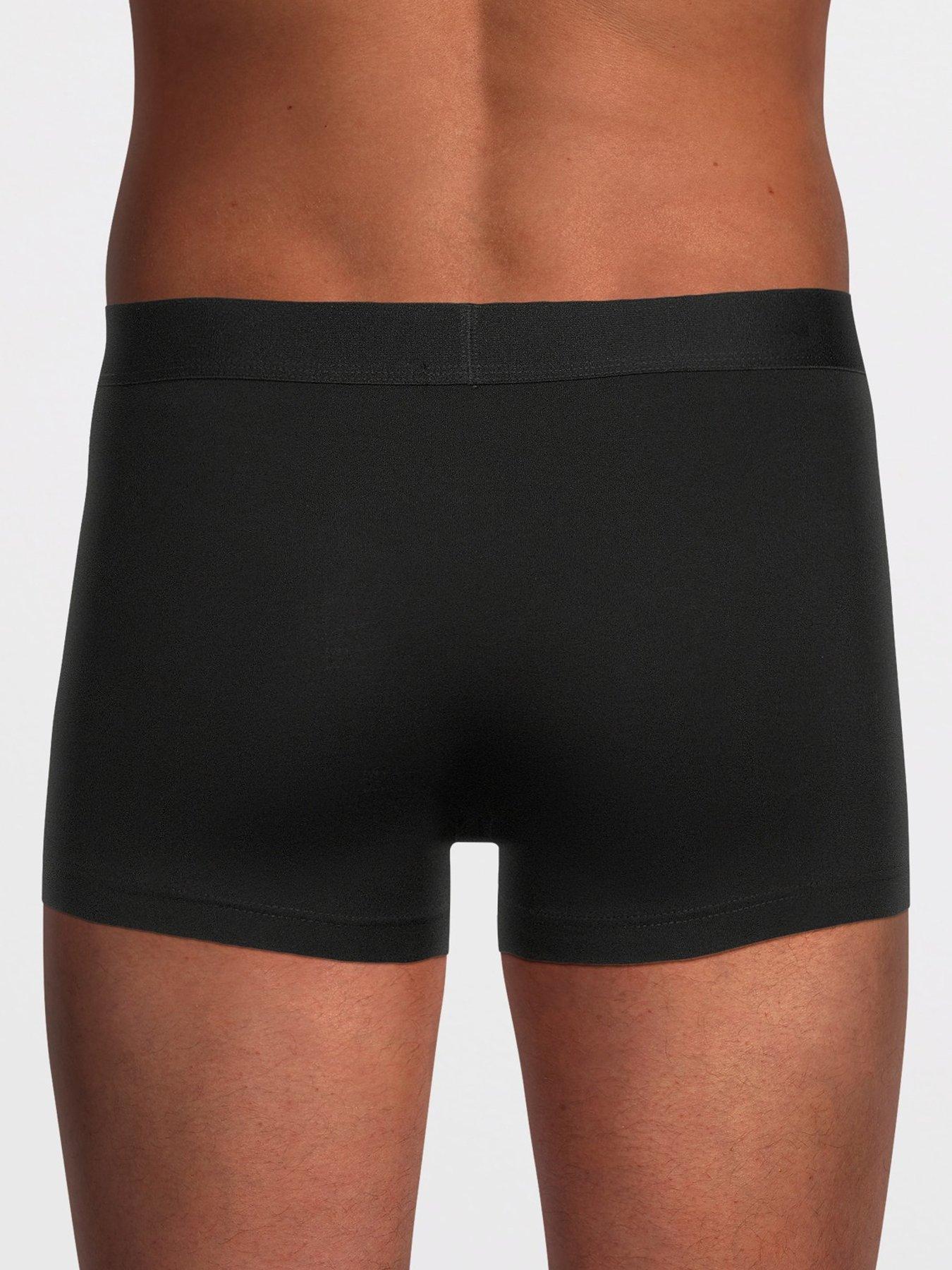 Image 3 of 3 of HUGO 3 Pack Galaxy Trunks - Black
