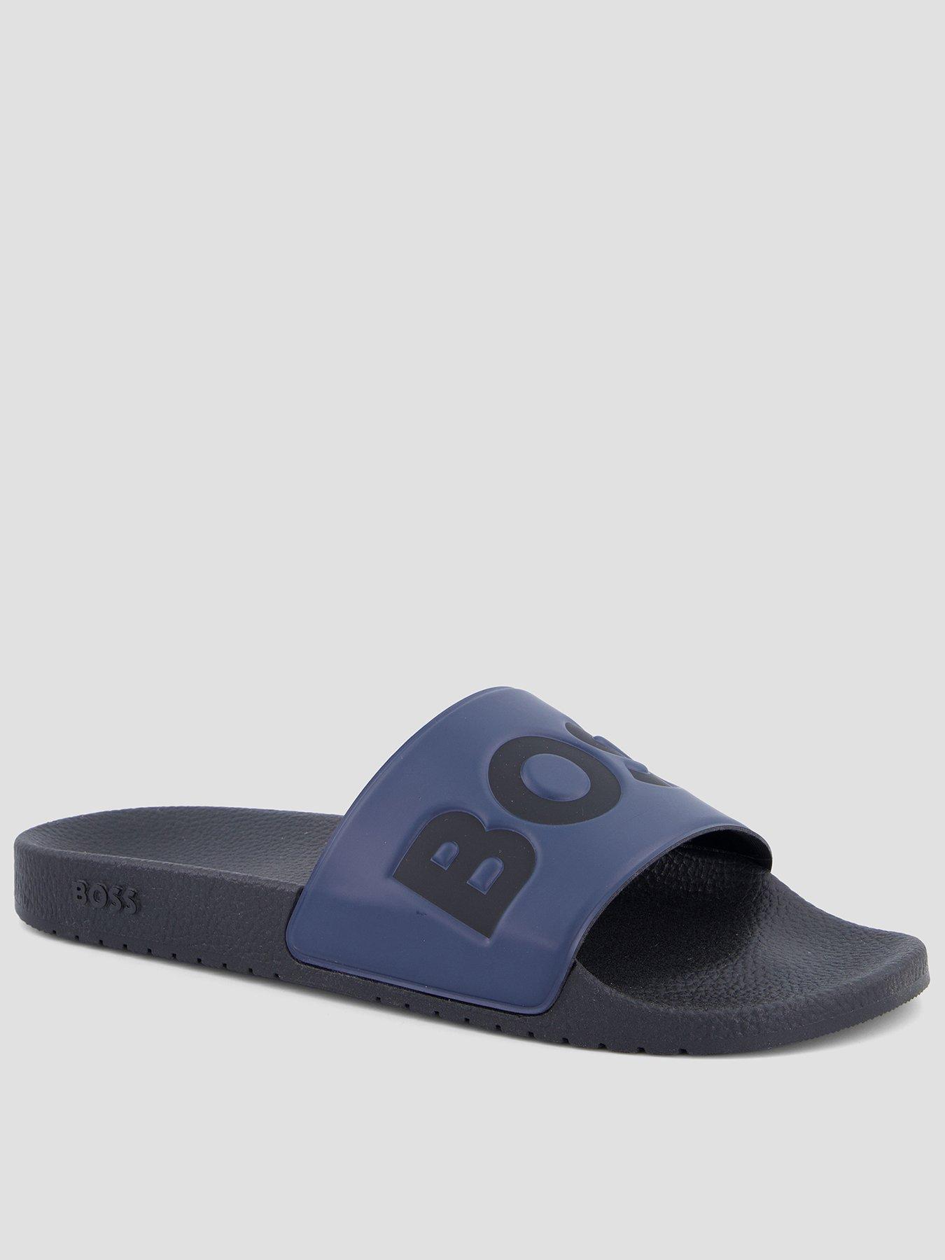 BOSS BOSS Aryeh Slide - Dark Blue