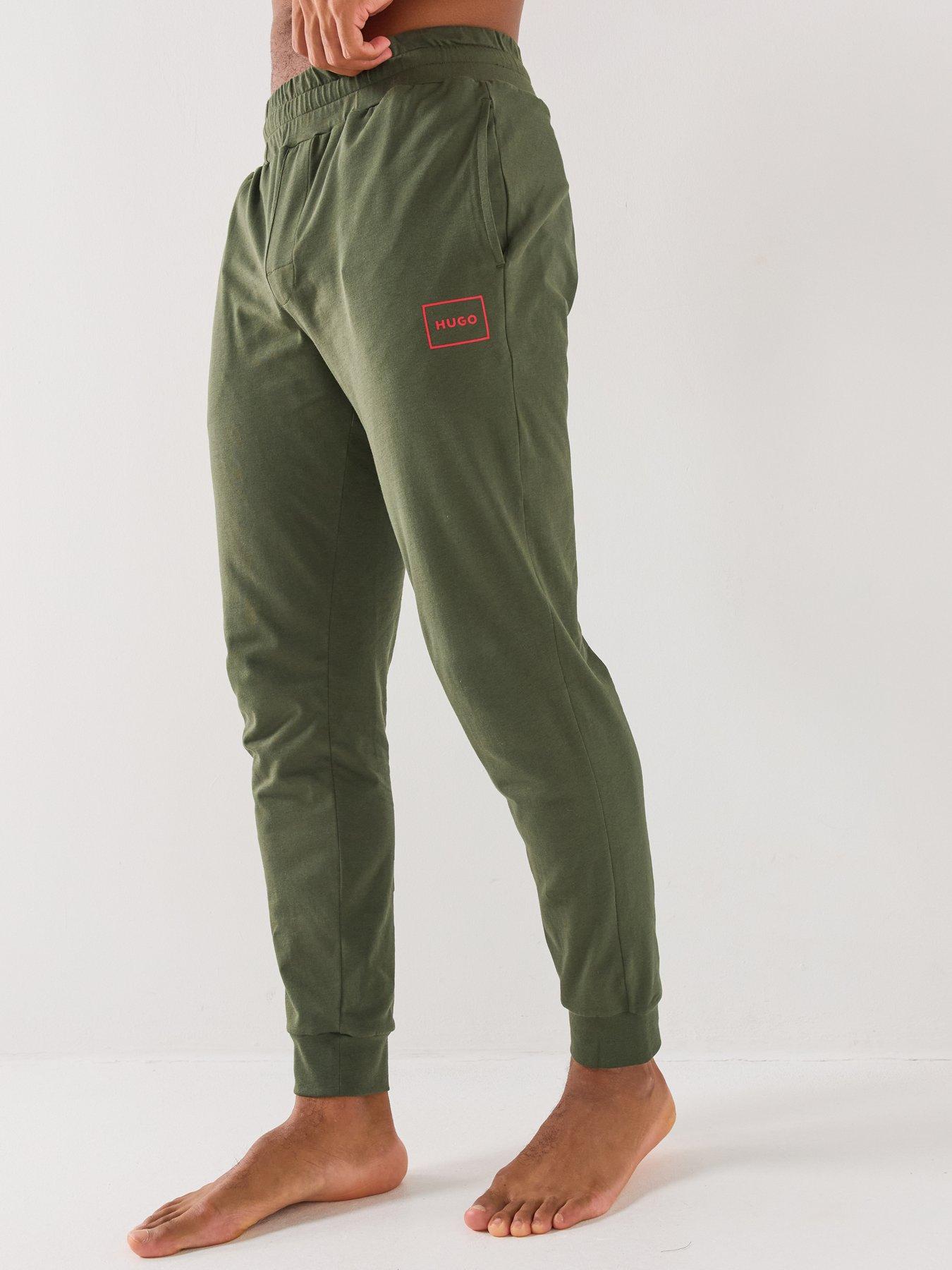 HUGO Laze Loungewear Pants - Dark Green