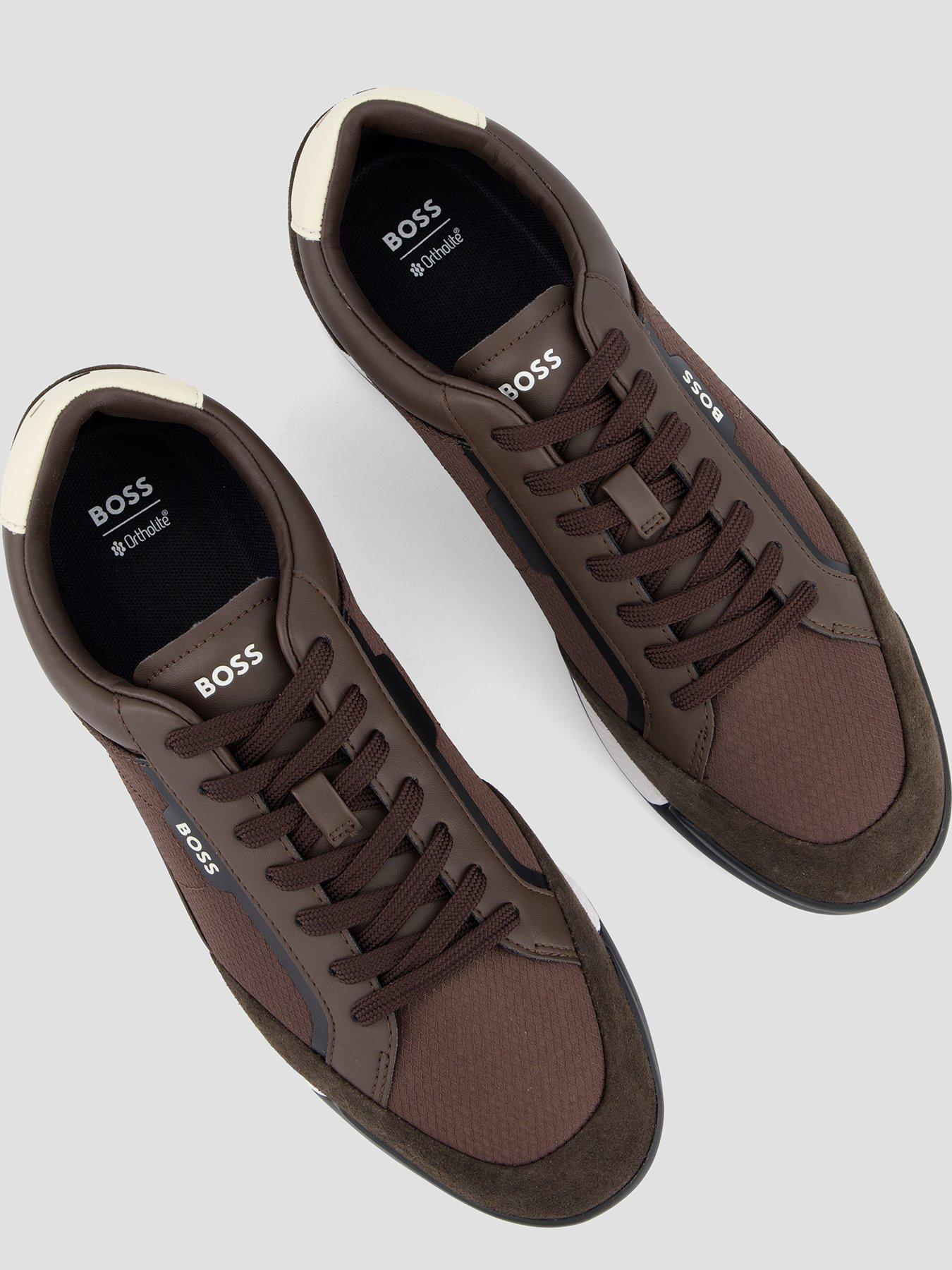 Image 3 of 7 of BOSS Boss Nitan Trainers - Brown