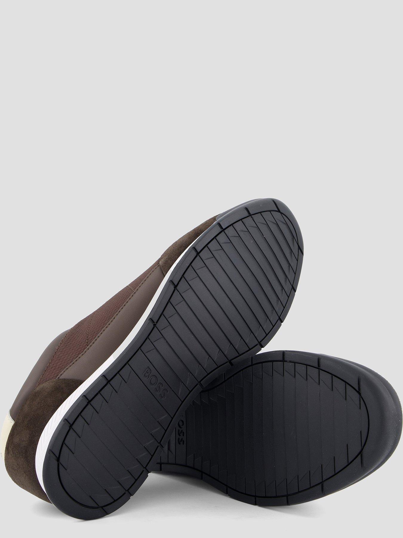 Image 4 of 7 of BOSS Boss Nitan Trainers - Brown