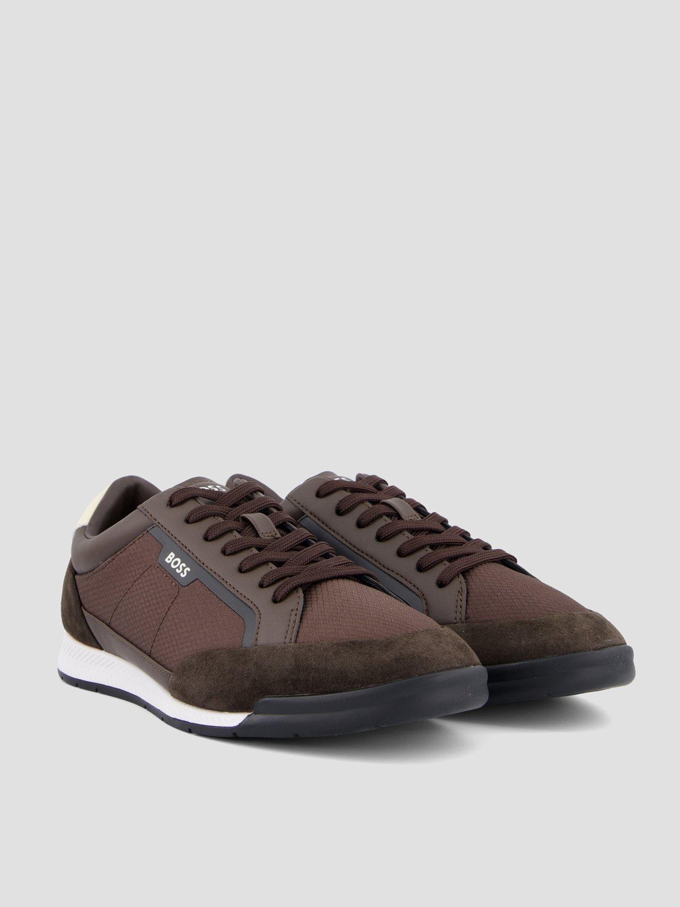Image 6 of 7 of BOSS Boss Nitan Trainers - Brown