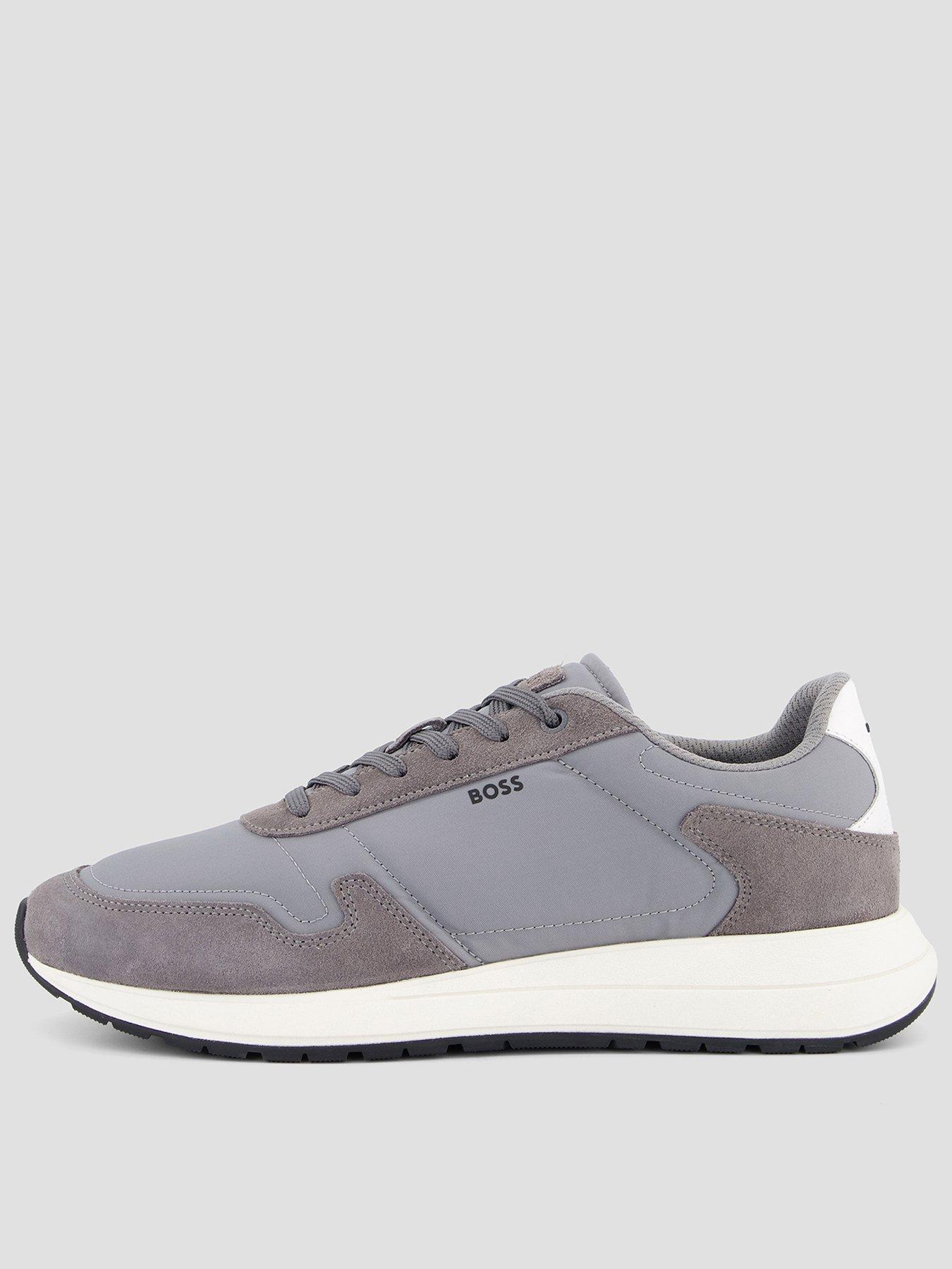 Image 1 of 7 of BOSS Boss Vinston Runner Trainers - Grey