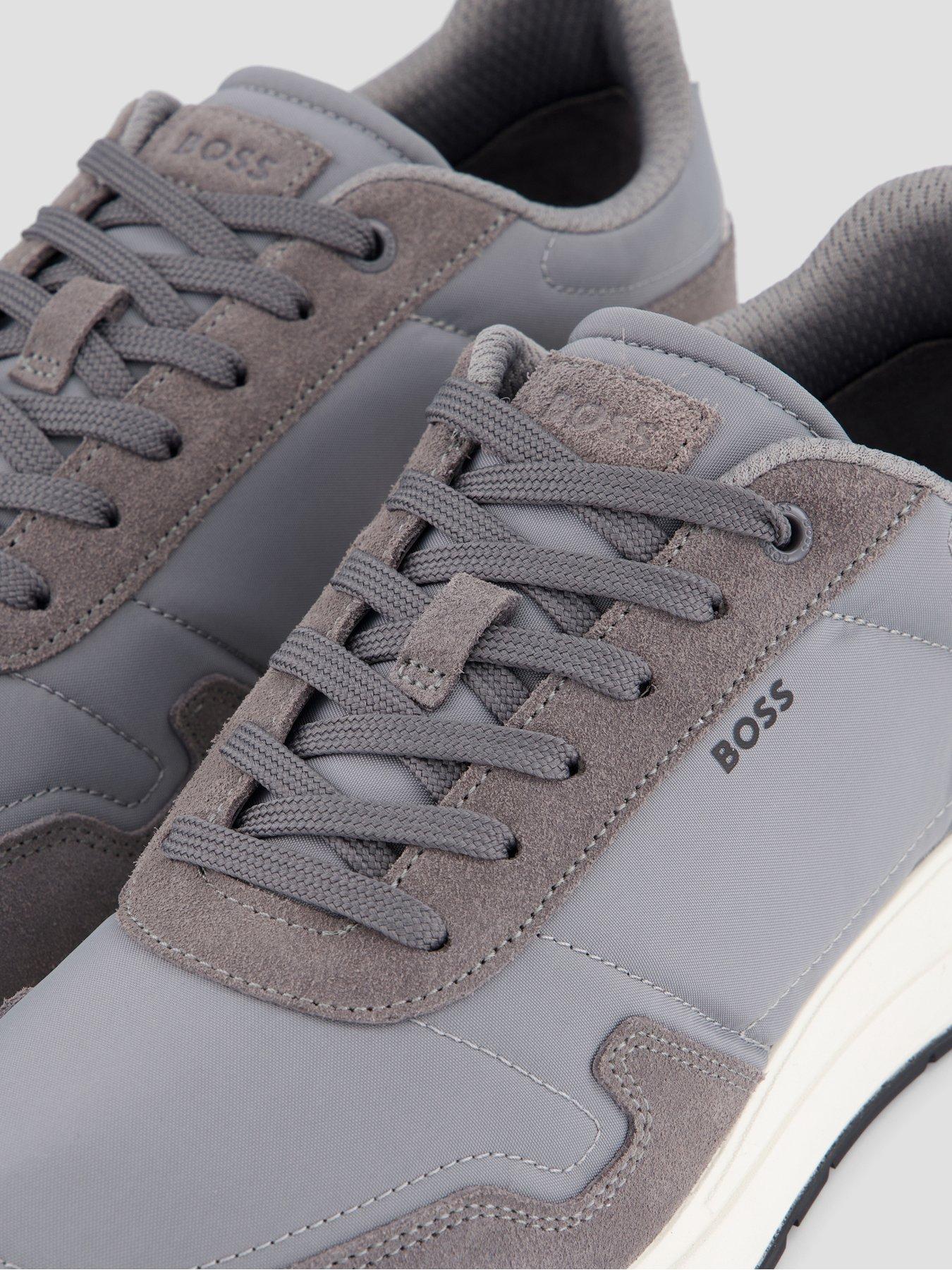 Image 5 of 7 of BOSS Boss Vinston Runner Trainers - Grey