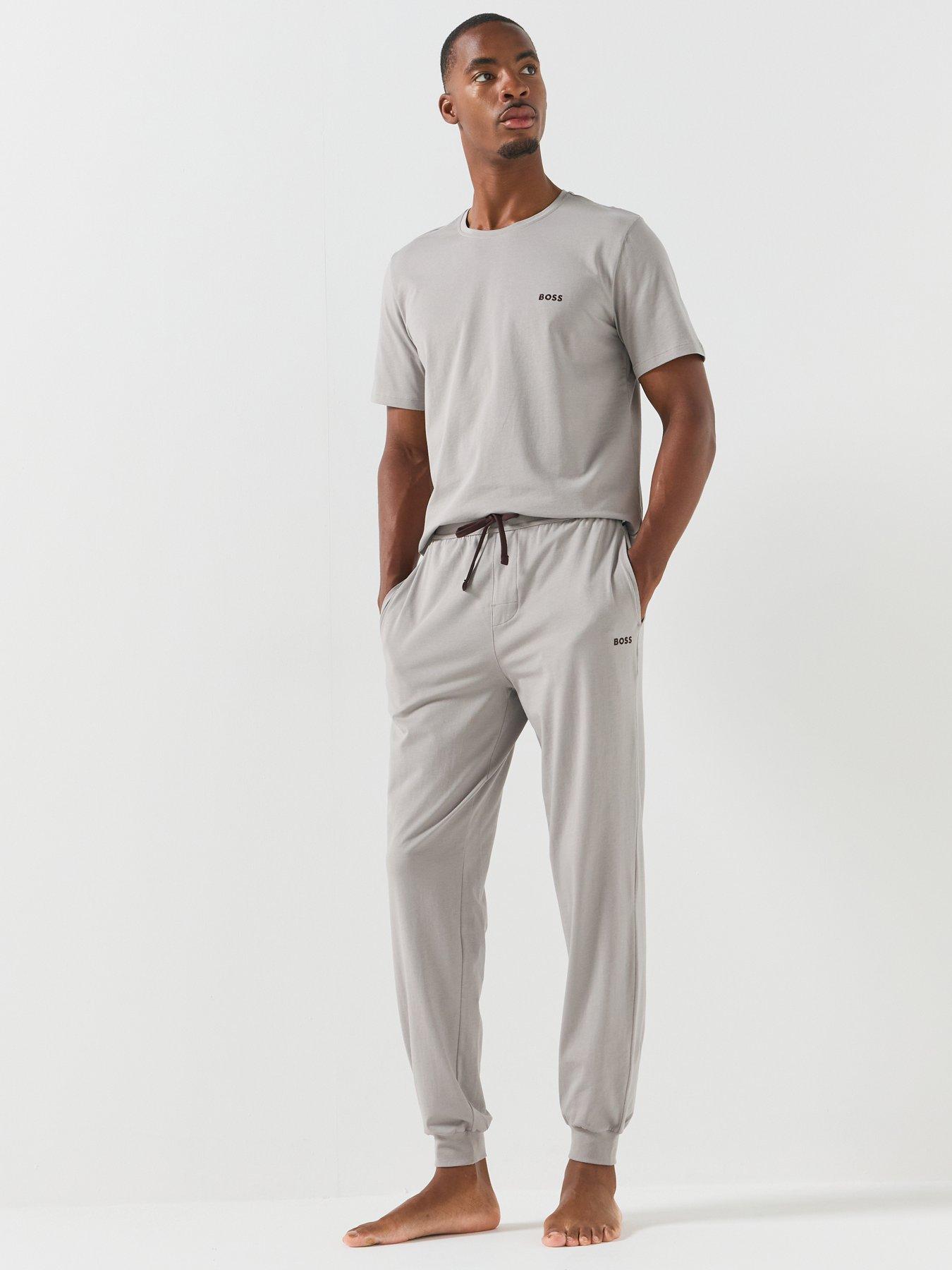 Image 3 of 4 of BOSS Boss Mix &amp; Match Loungewear Pants - Light Beige