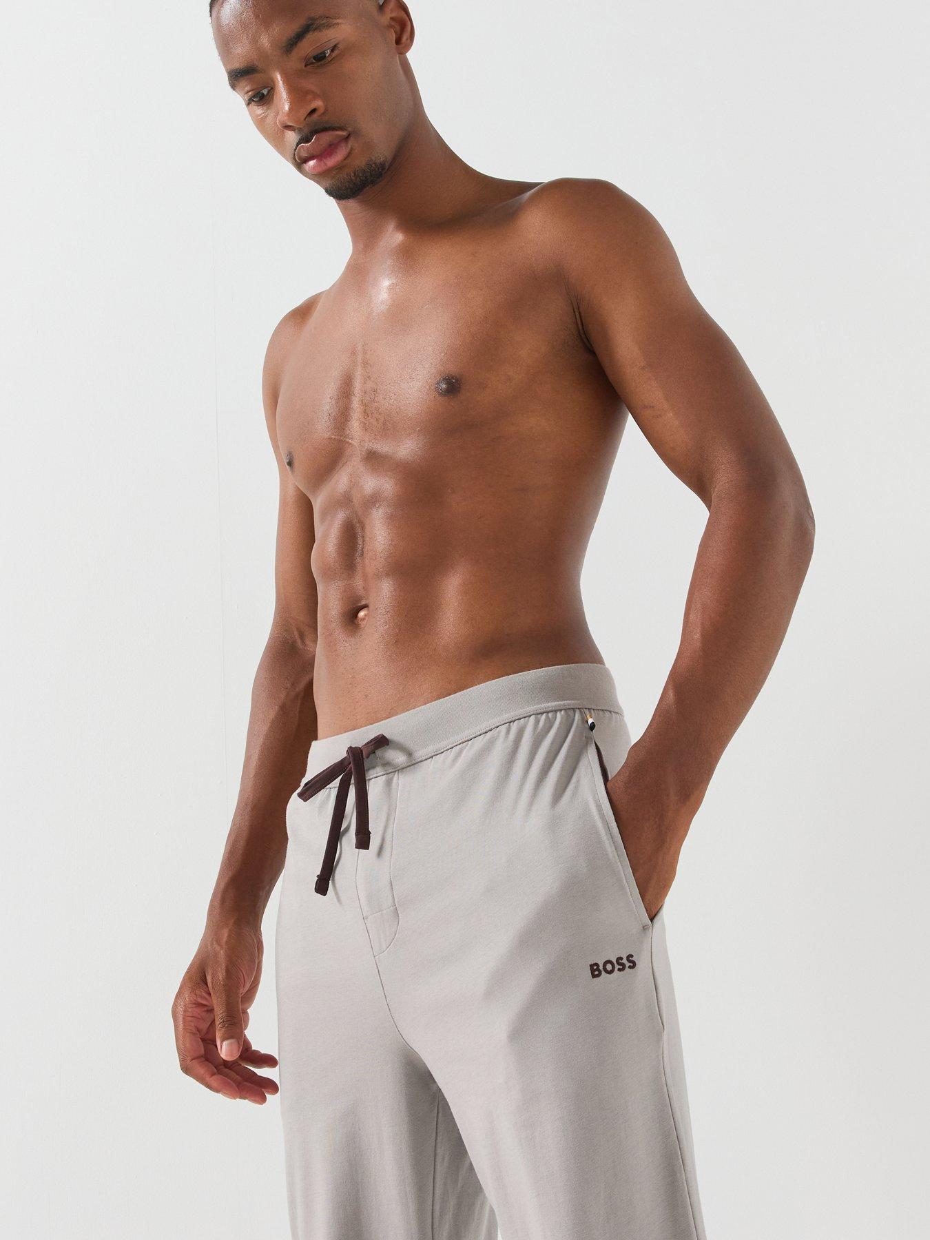 Image 4 of 4 of BOSS Boss Mix &amp; Match Loungewear Pants - Light Beige