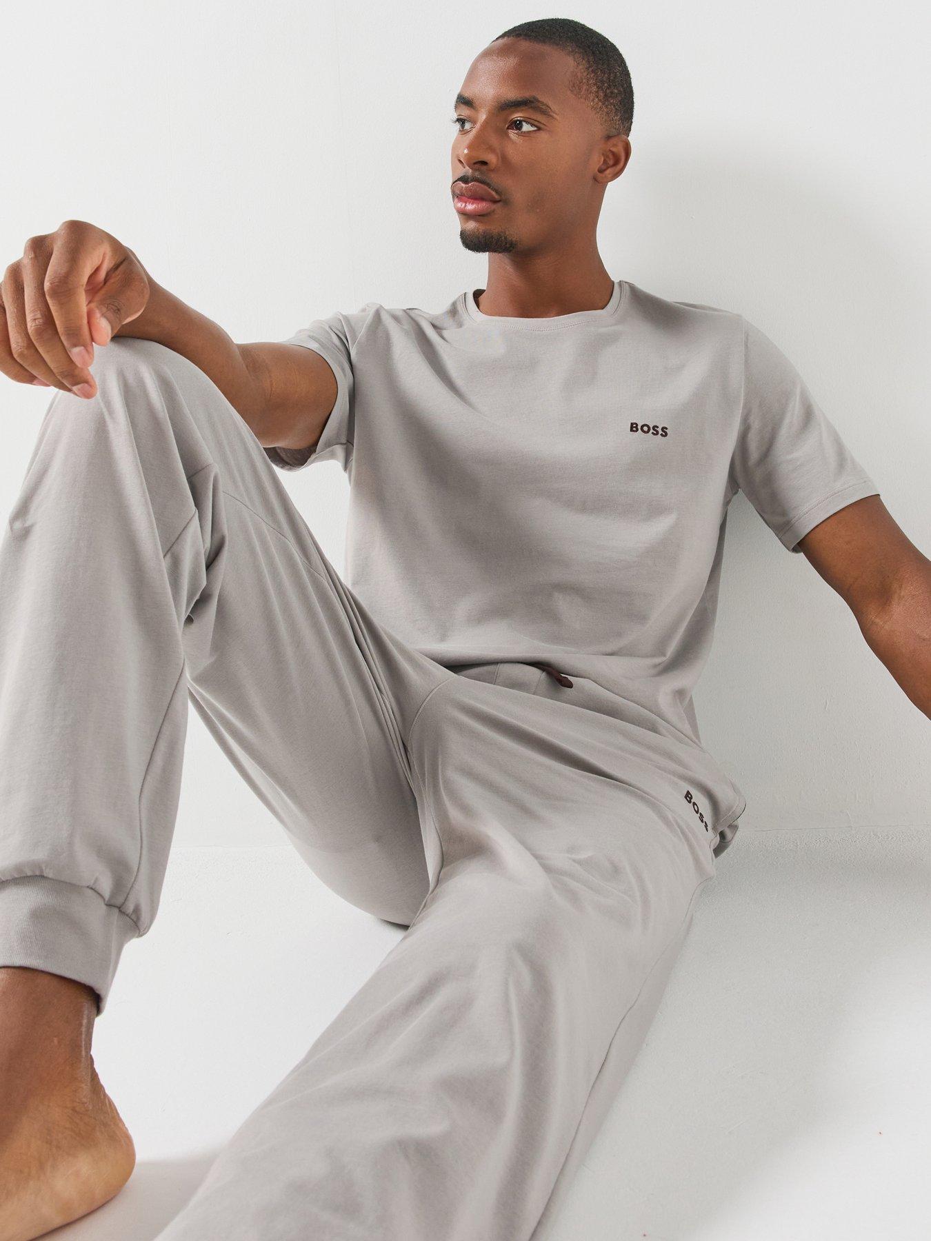 BOSS Boss Mix  &  Match Regular Fit Loungewear T-shirt - Light Beige
