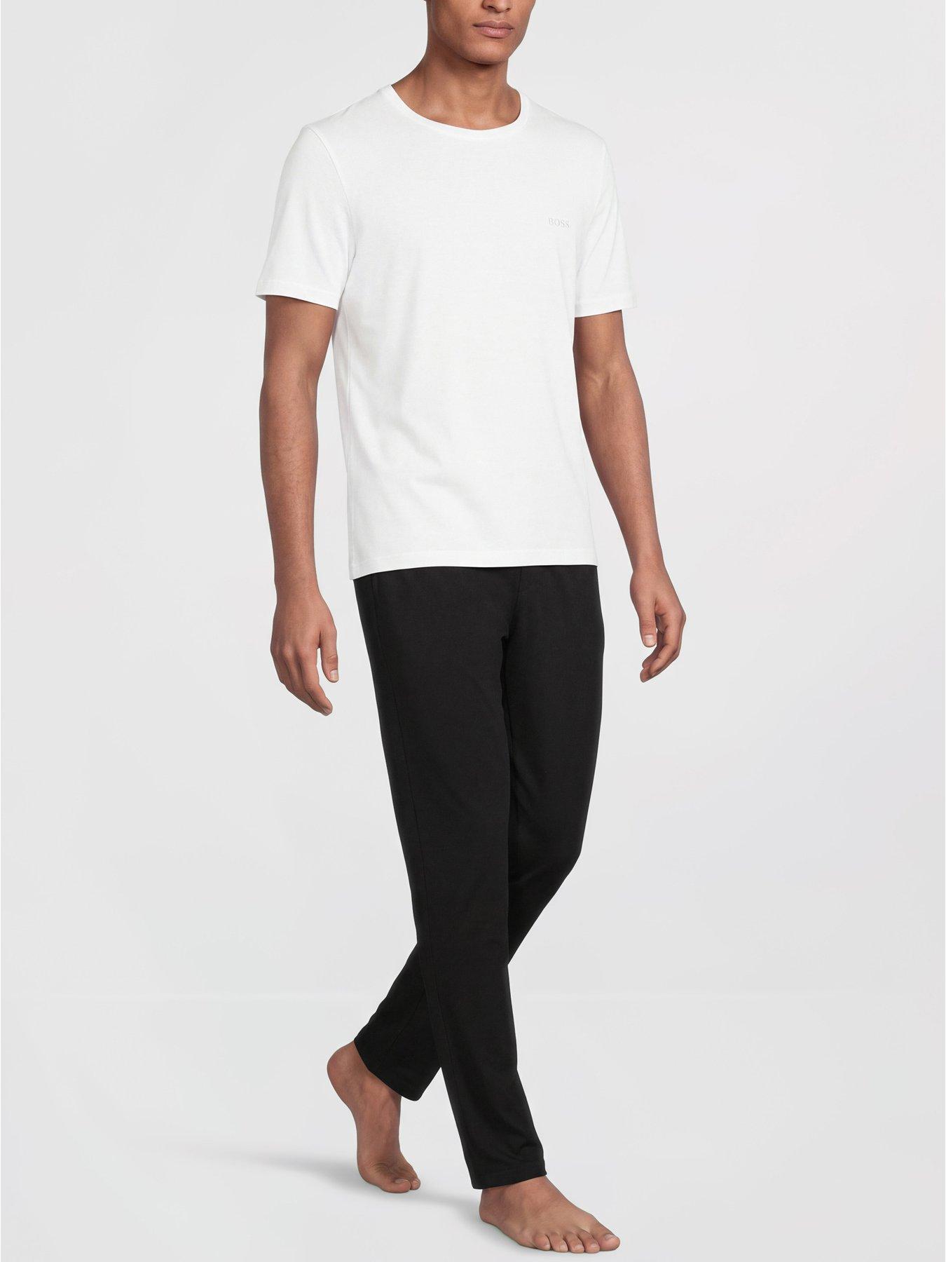 Image 4 of 6 of BOSS BOSS Mens 3 Pack Cotton Crew Neck T-Shirts - Multi