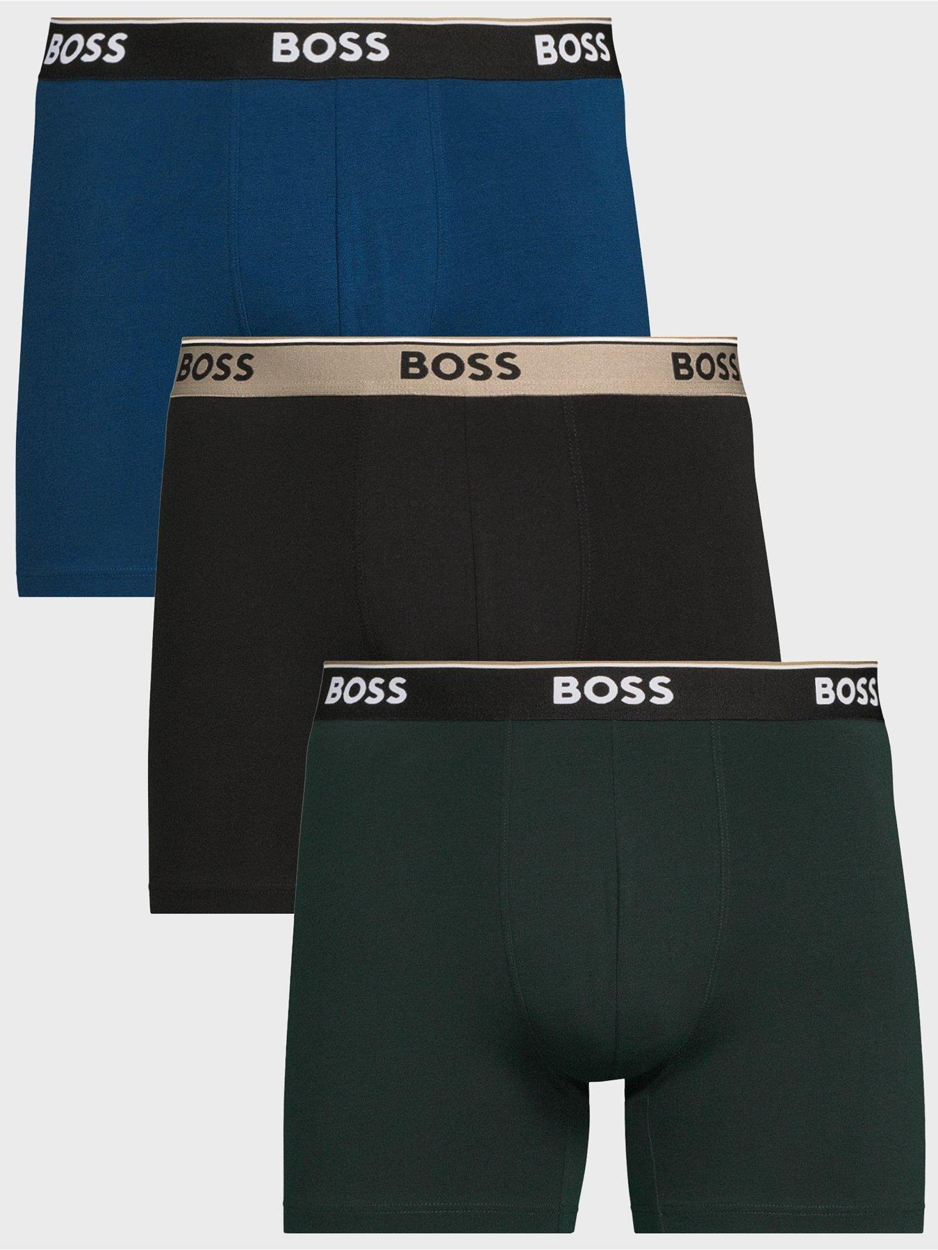 BOSS Boss 3 Pack Power Boxer Briefs - Multi