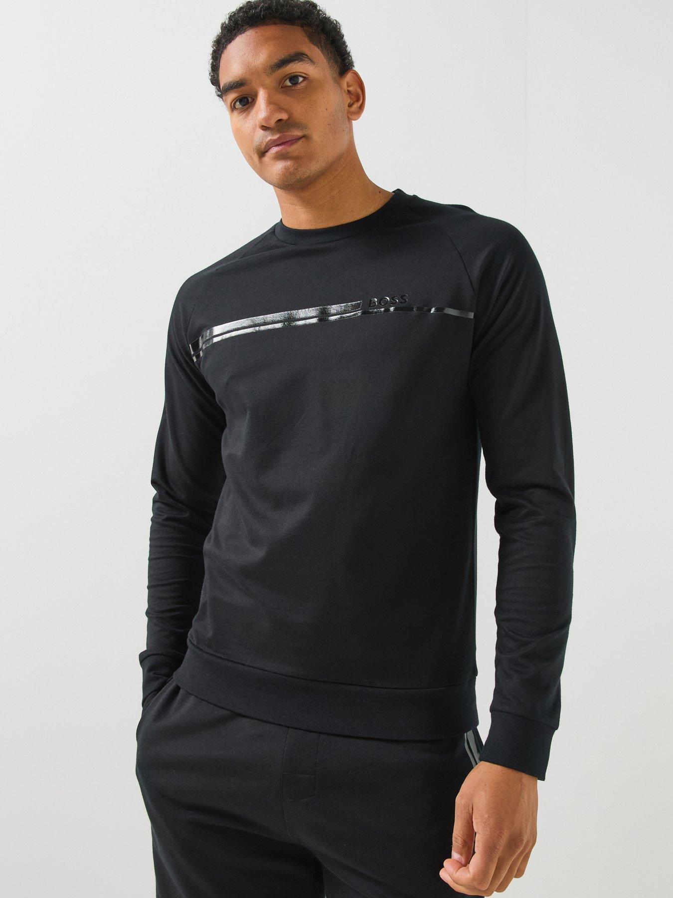 BOSS Boss Bodywear Authentic Loungewear Sweatshirt - Black