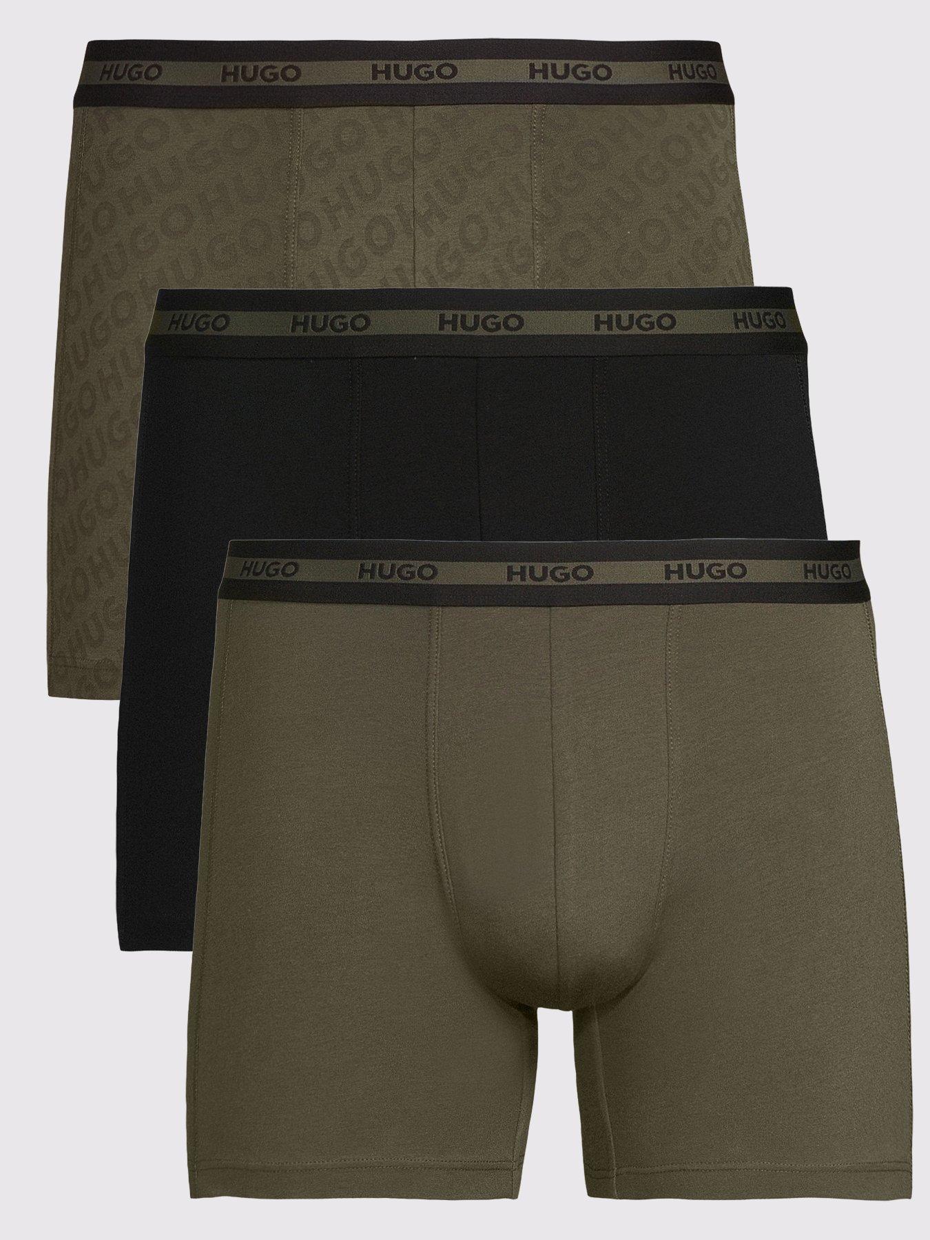 HUGO Hugo Bodywear 3 Pack Planet Boxer Briefs - Multi