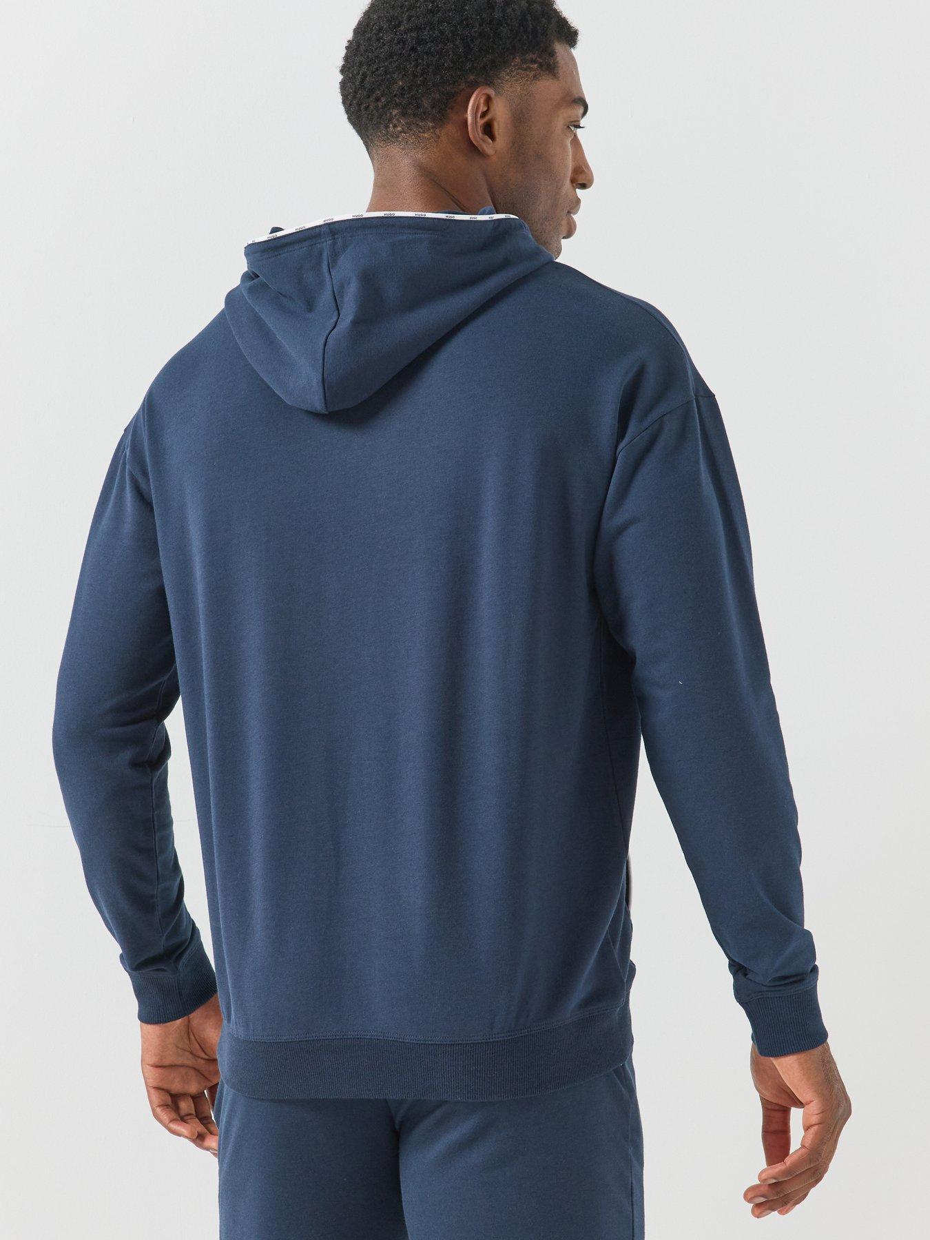 Image 5 of 6 of HUGO Hugo Noah Loungewear Hoodie - Navy
