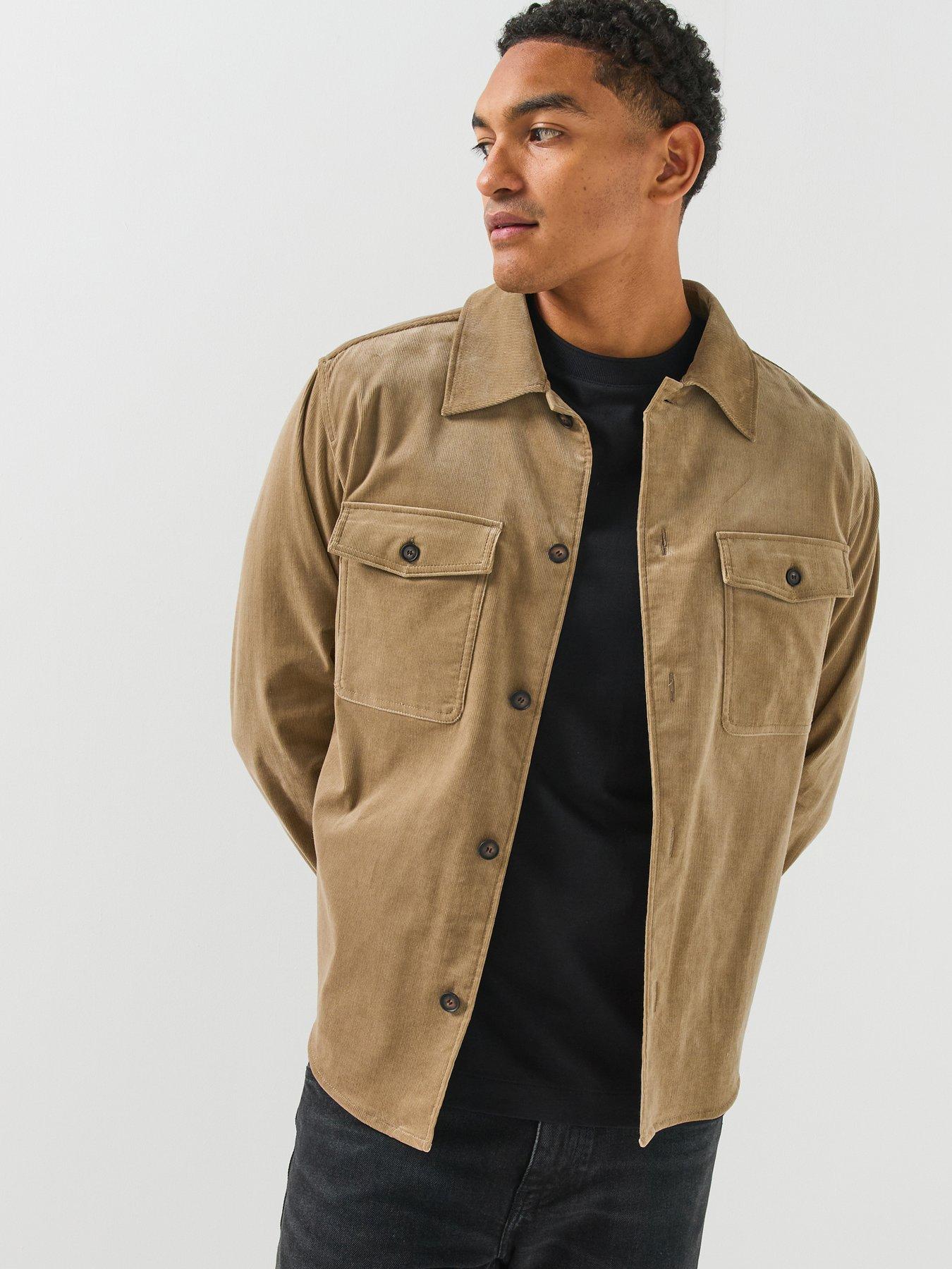 BOSS Boss C-Carper Overshirt - Light Beige