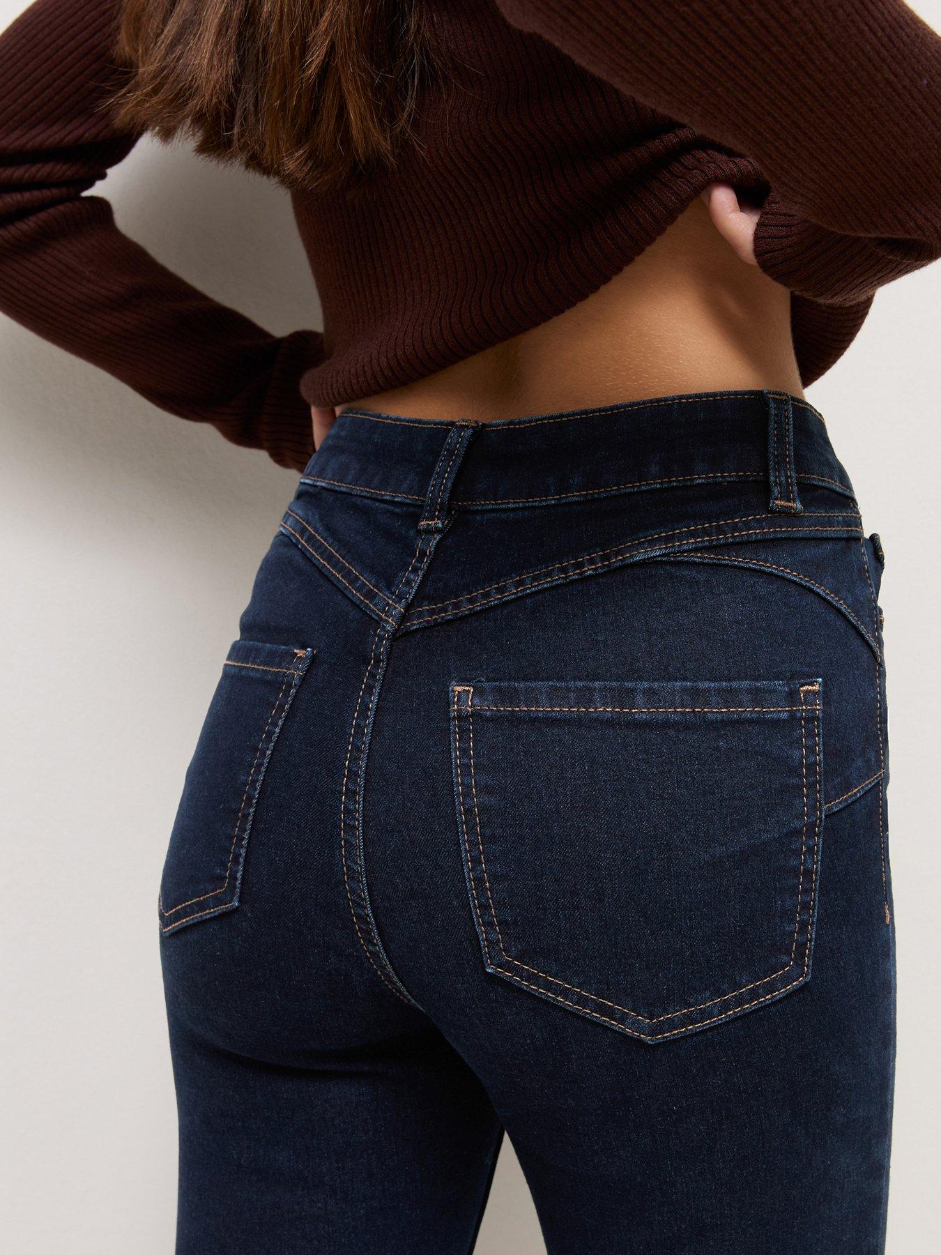 Image 5 of 7 of New Look Women's Petite Jenna Skinny Fit Jeans - Blue