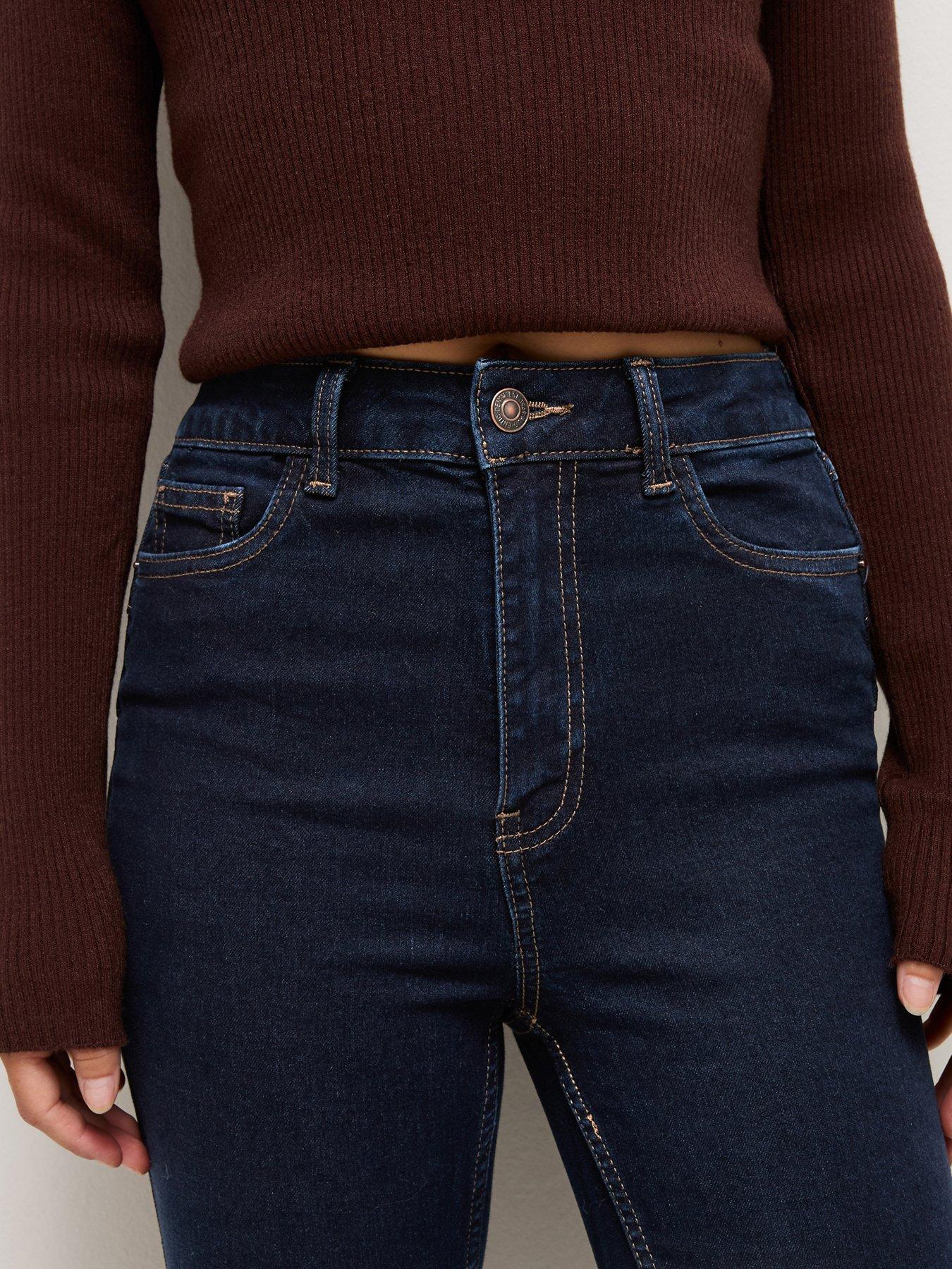 Image 6 of 7 of New Look Women's Petite Jenna Skinny Fit Jeans - Blue
