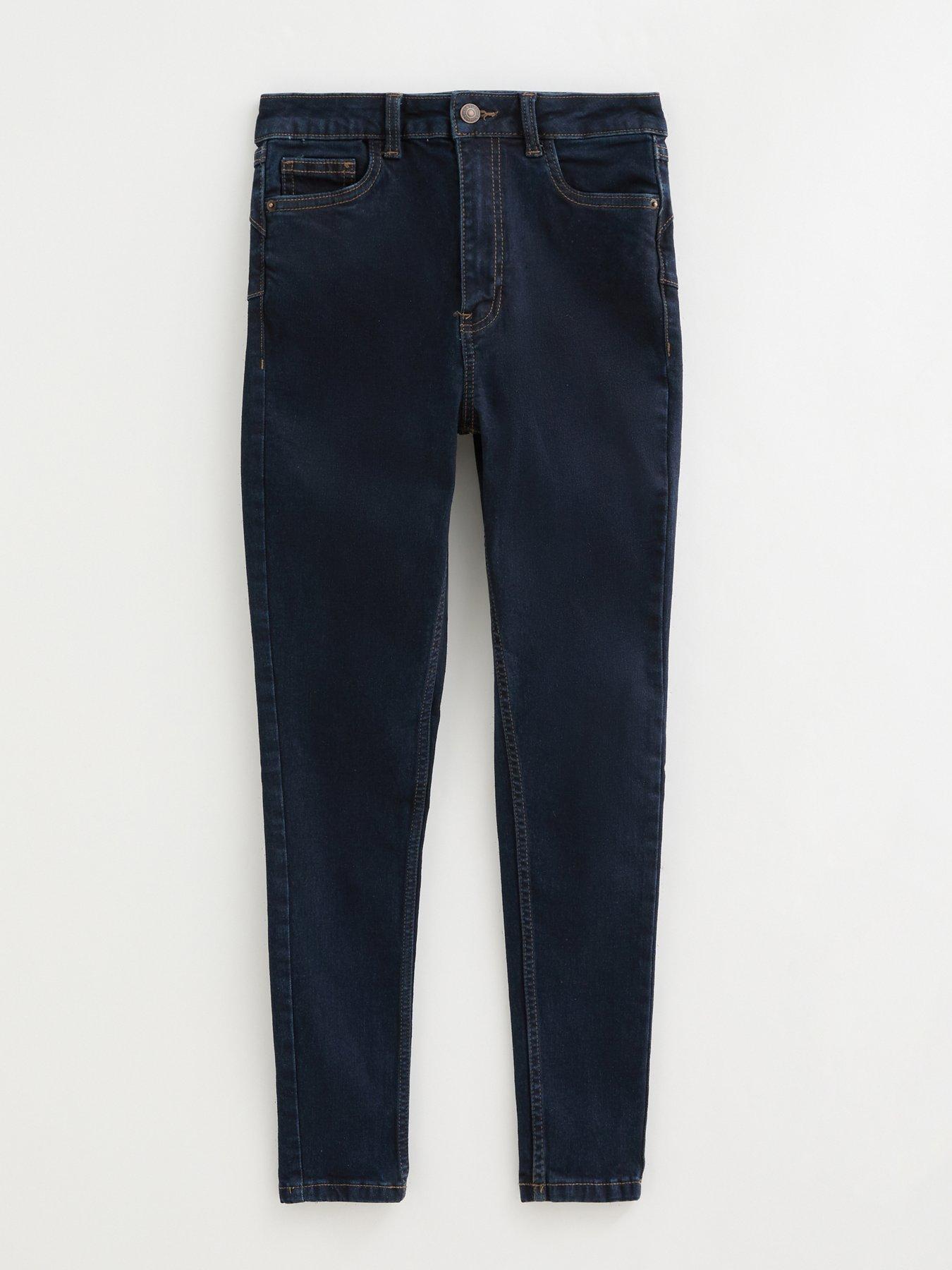 Image 7 of 7 of New Look Women's Petite Jenna Skinny Fit Jeans - Blue