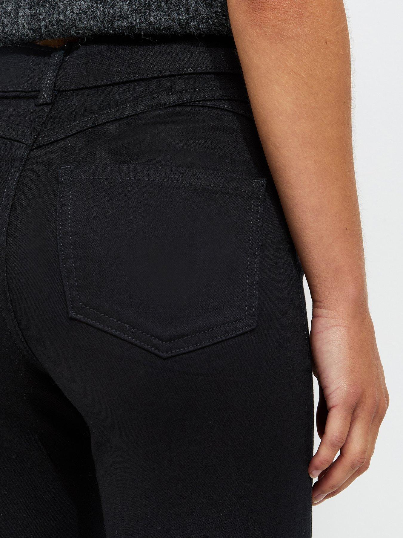 Image 6 of 6 of New Look Women's Petite Jenna Skinny Fit Jeans - Black