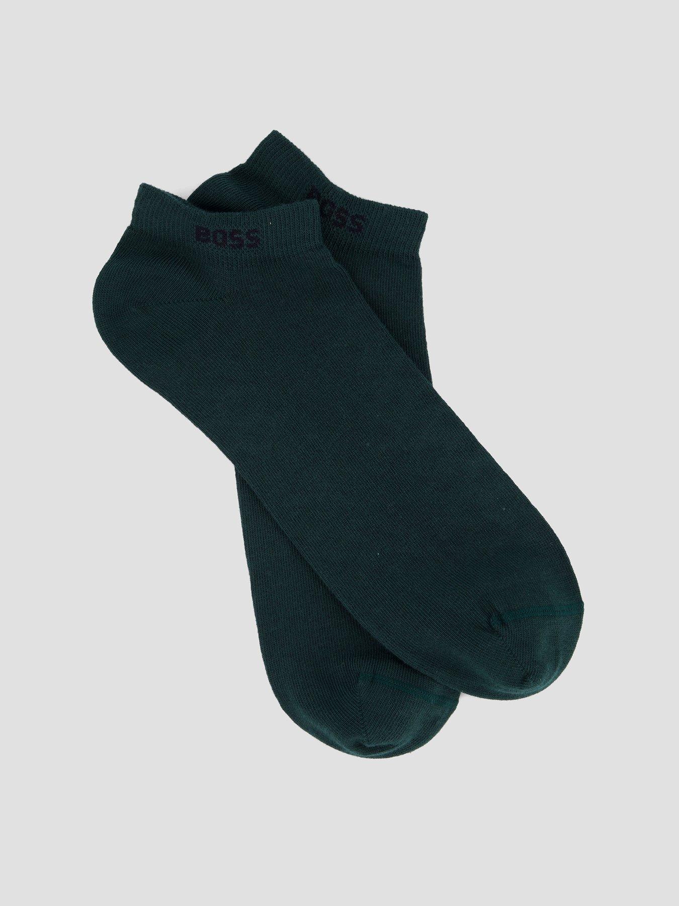 Image 2 of 3 of BOSS 5 Pack Short Cotton Crew Socks - Multi