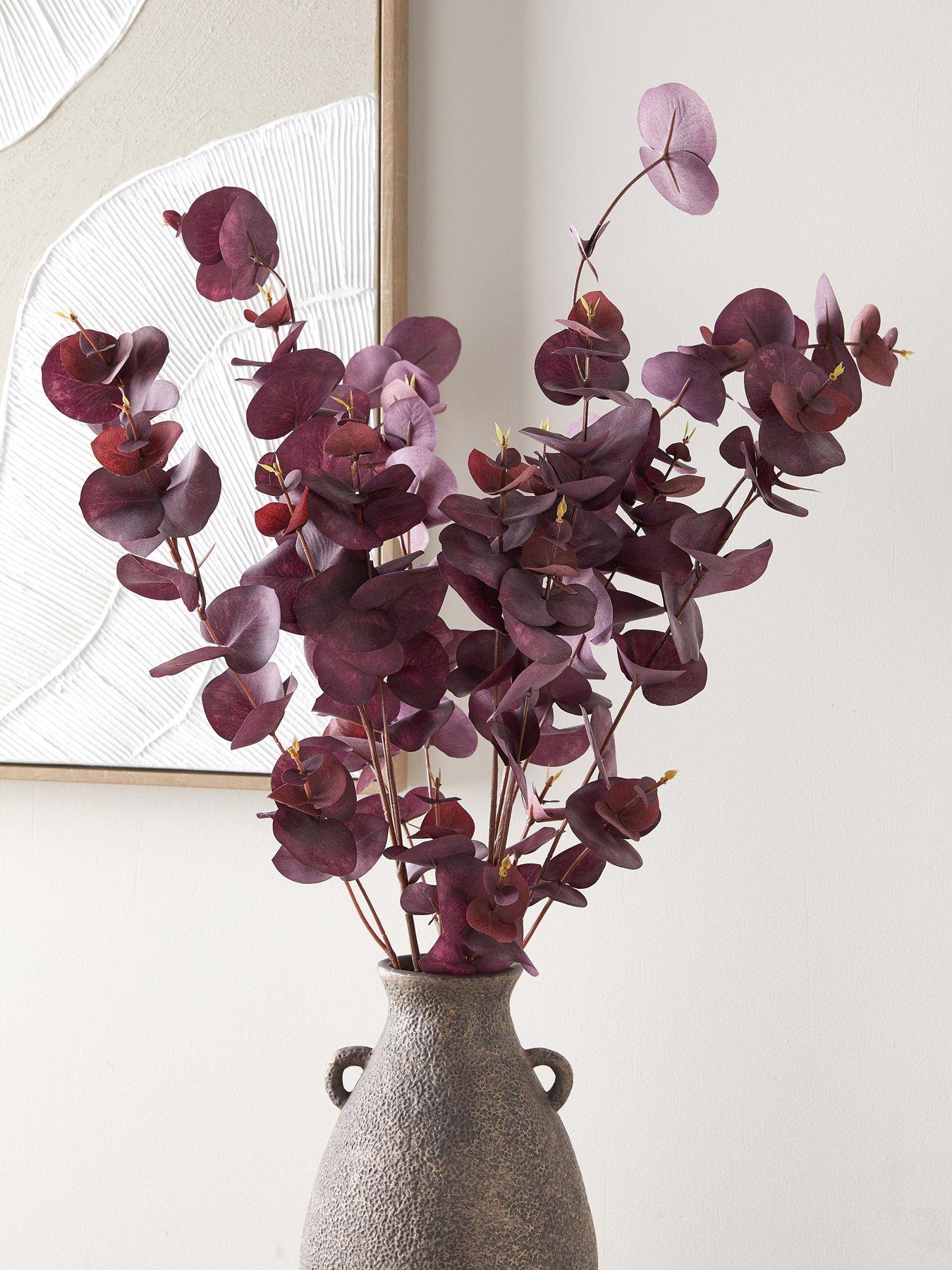 Image 1 of 7 of The Very Collection 3pk Burgundy Eucalyptus Bunch