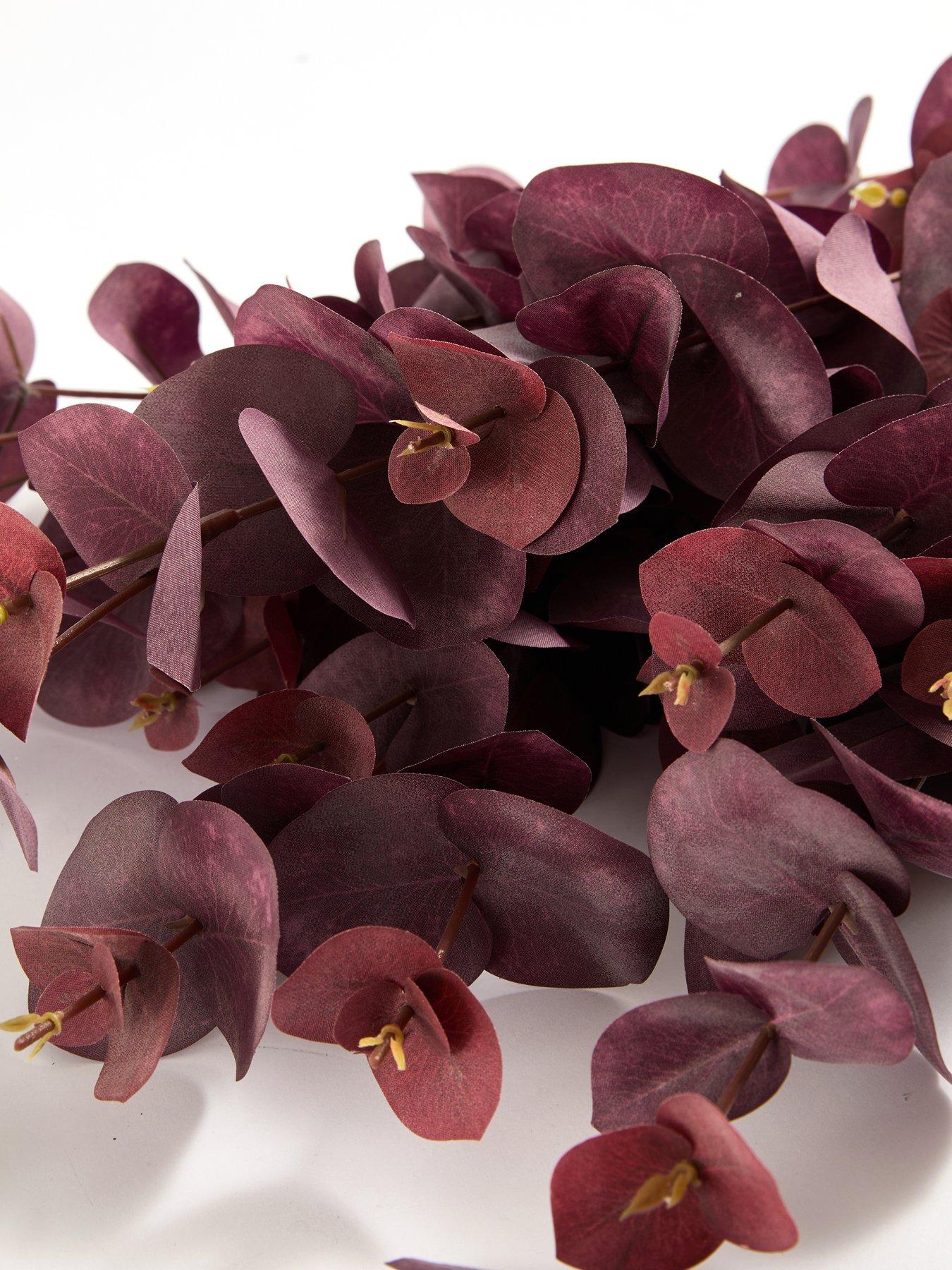 Image 4 of 7 of The Very Collection 3pk Burgundy Eucalyptus Bunch