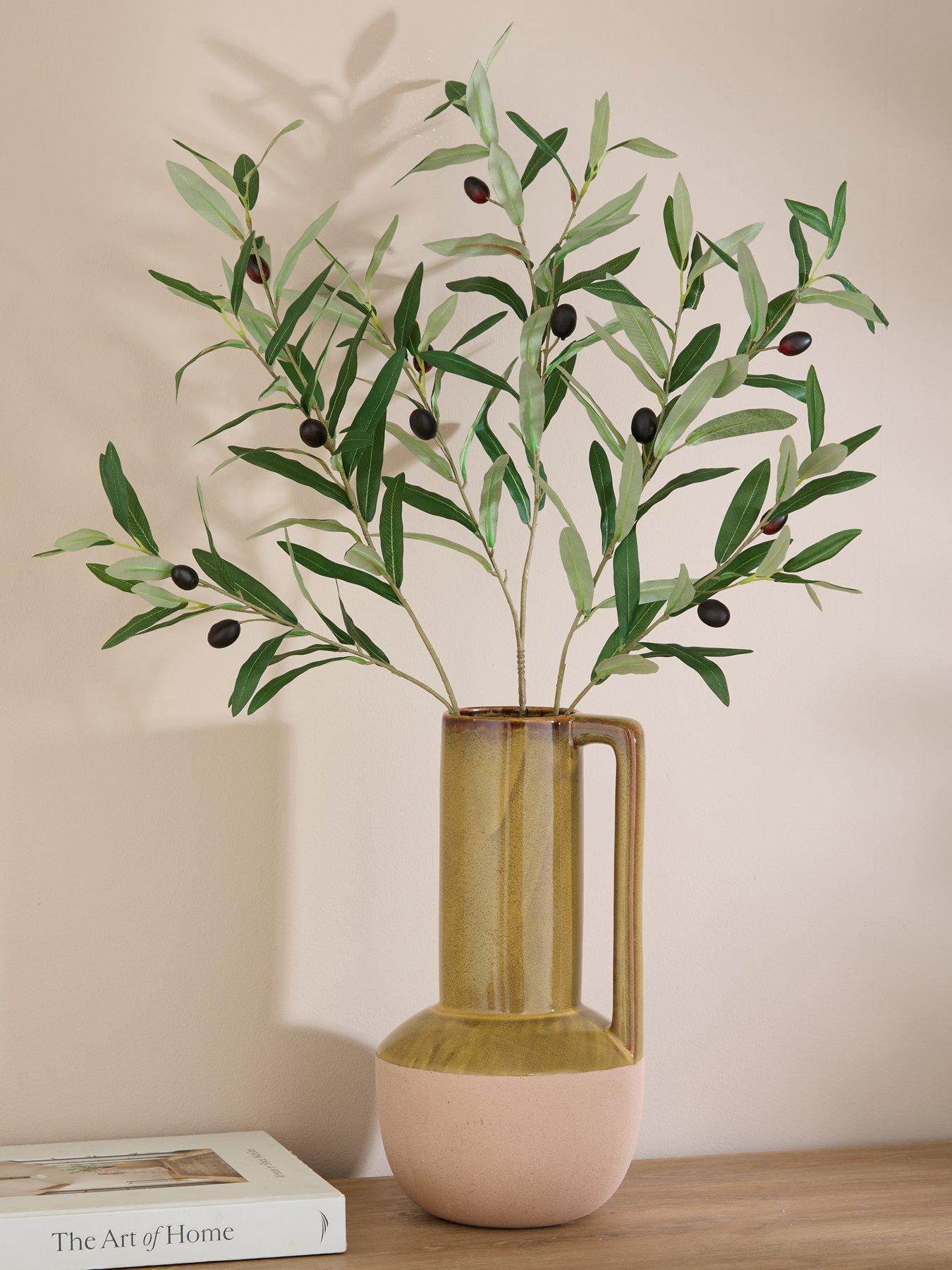 Image 1 of 7 of The Very Collection 3pk 86cm Olive Branches Bunch