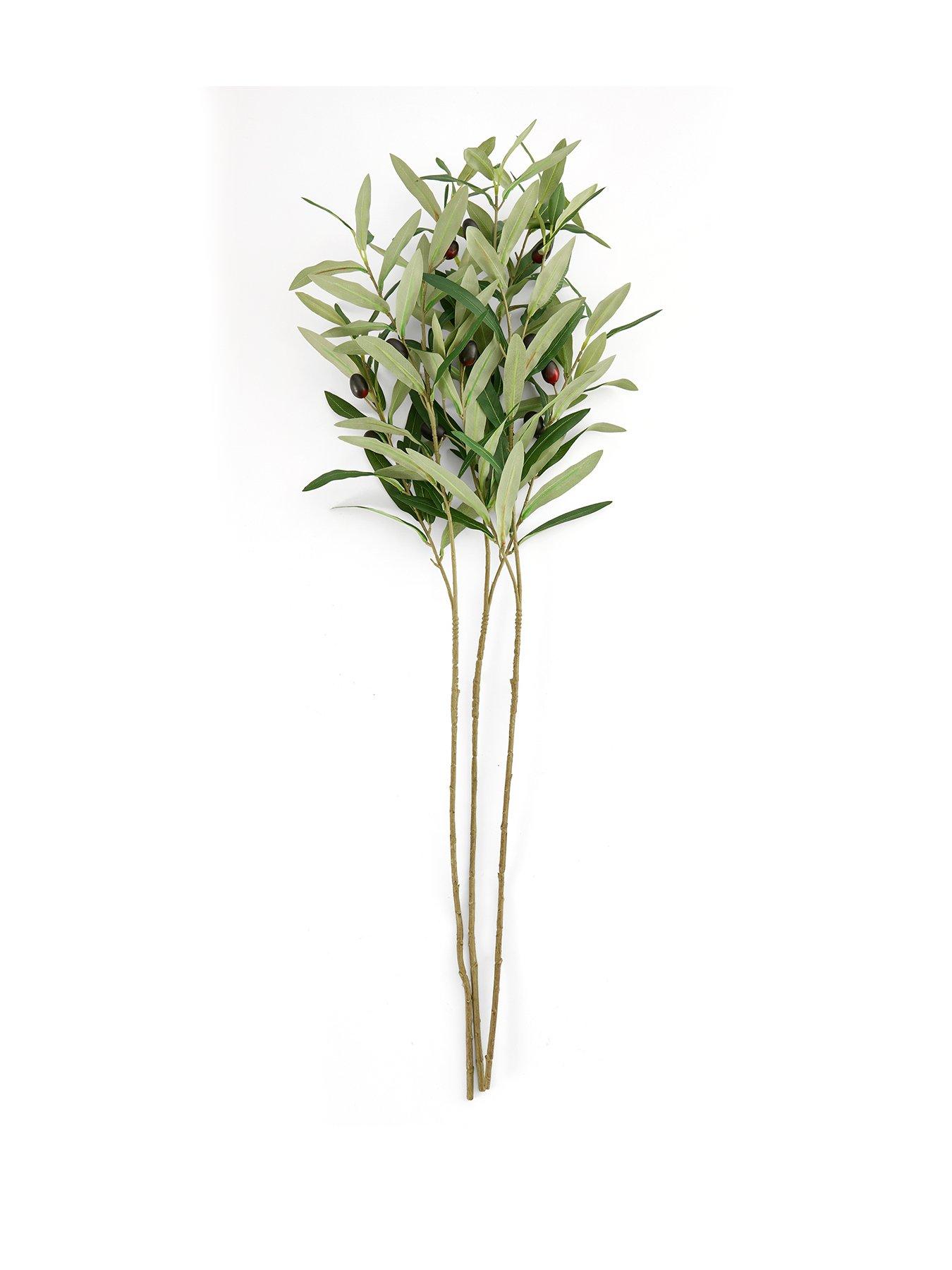 Image 2 of 7 of The Very Collection 3pk 86cm Olive Branches Bunch