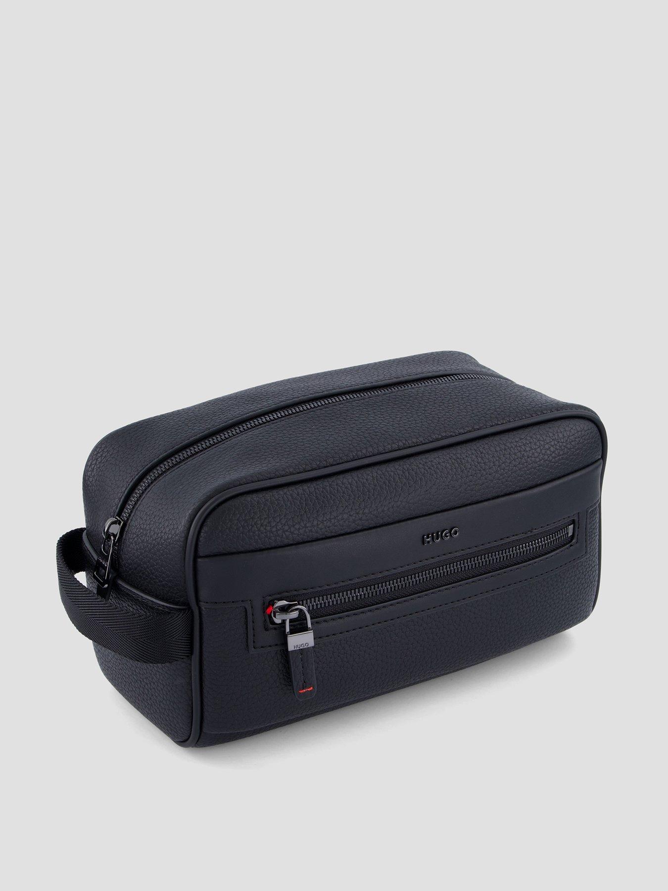 Image 2 of 4 of HUGO Hugo Huke Washbag - Black