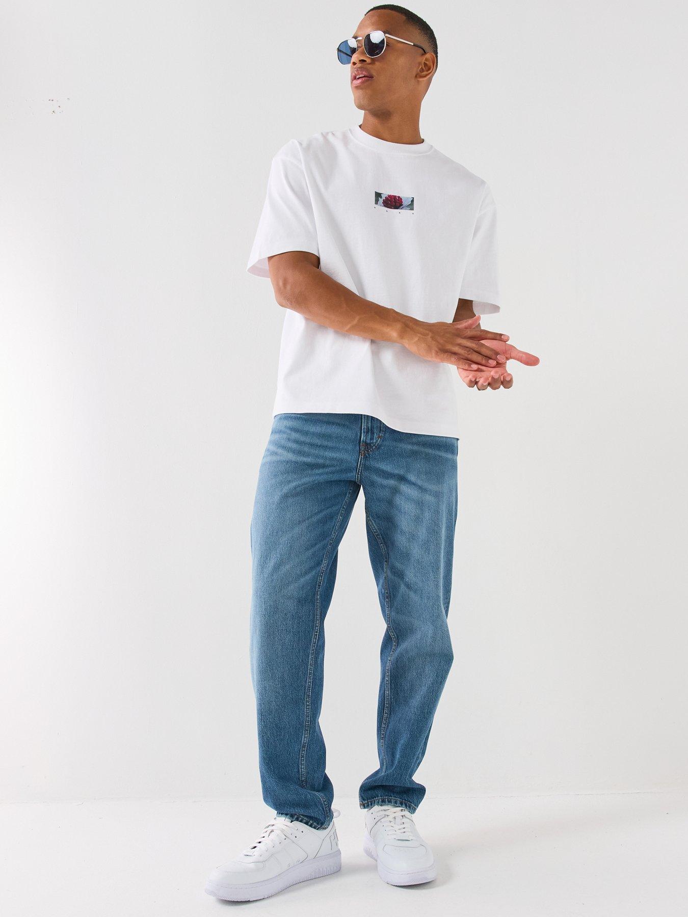 Image 3 of 5 of HUGO Dakhil T-Shirt - White