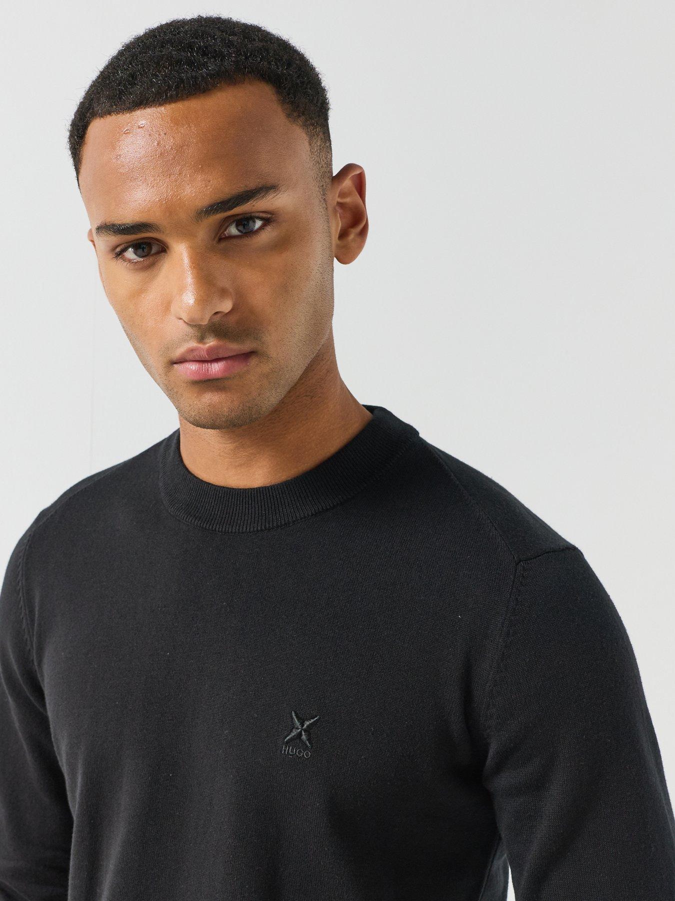 Image 5 of 6 of HUGO Hugo Blue San Celio-c Knitted Jumper - Black