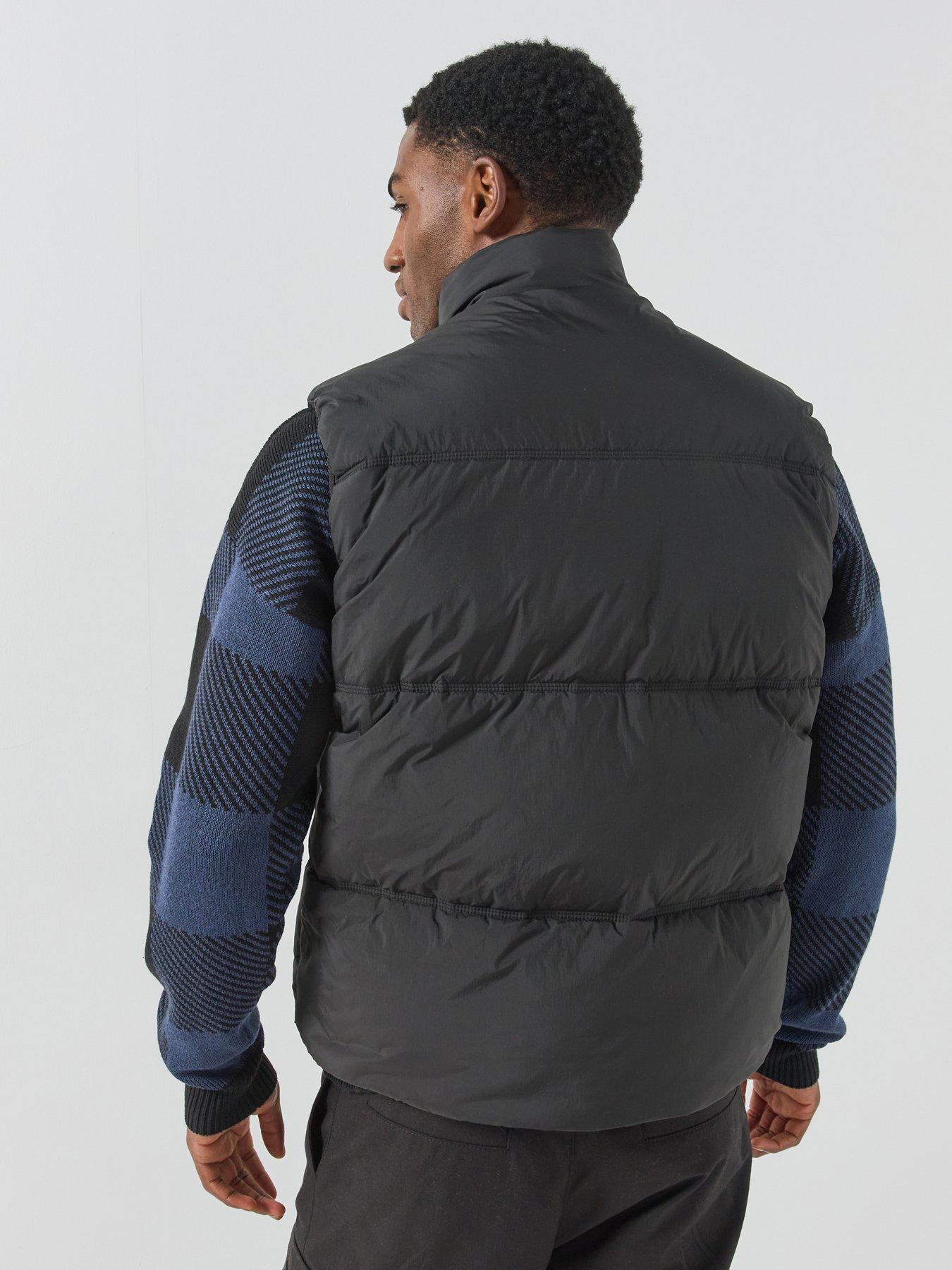 Image 2 of 6 of HUGO Hugo Blue Bodolino2541 Relaxed Fit Puffer Gilet - Black