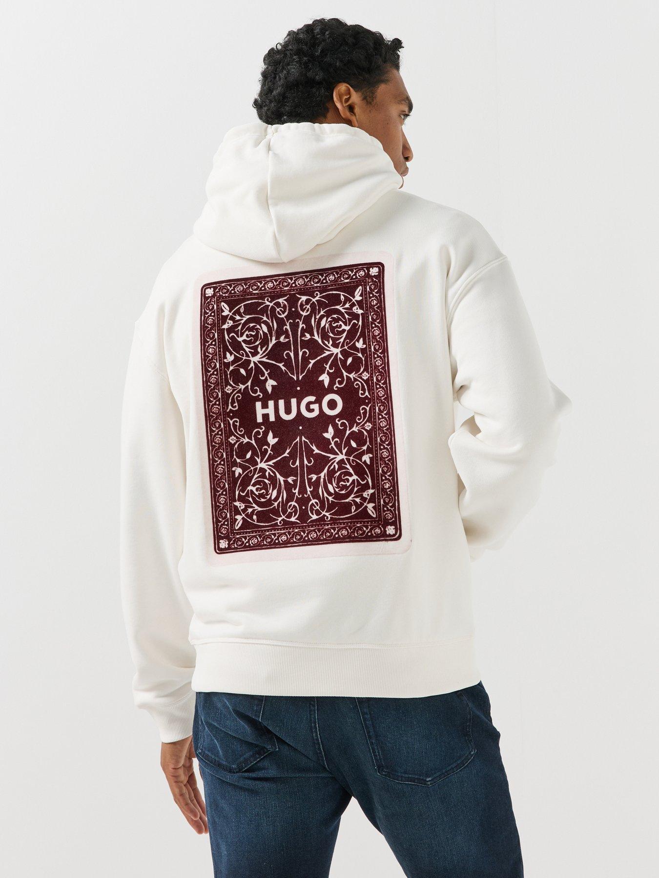 Image 1 of 6 of HUGO Hugo Dewerhood Sweatshirt - Beige