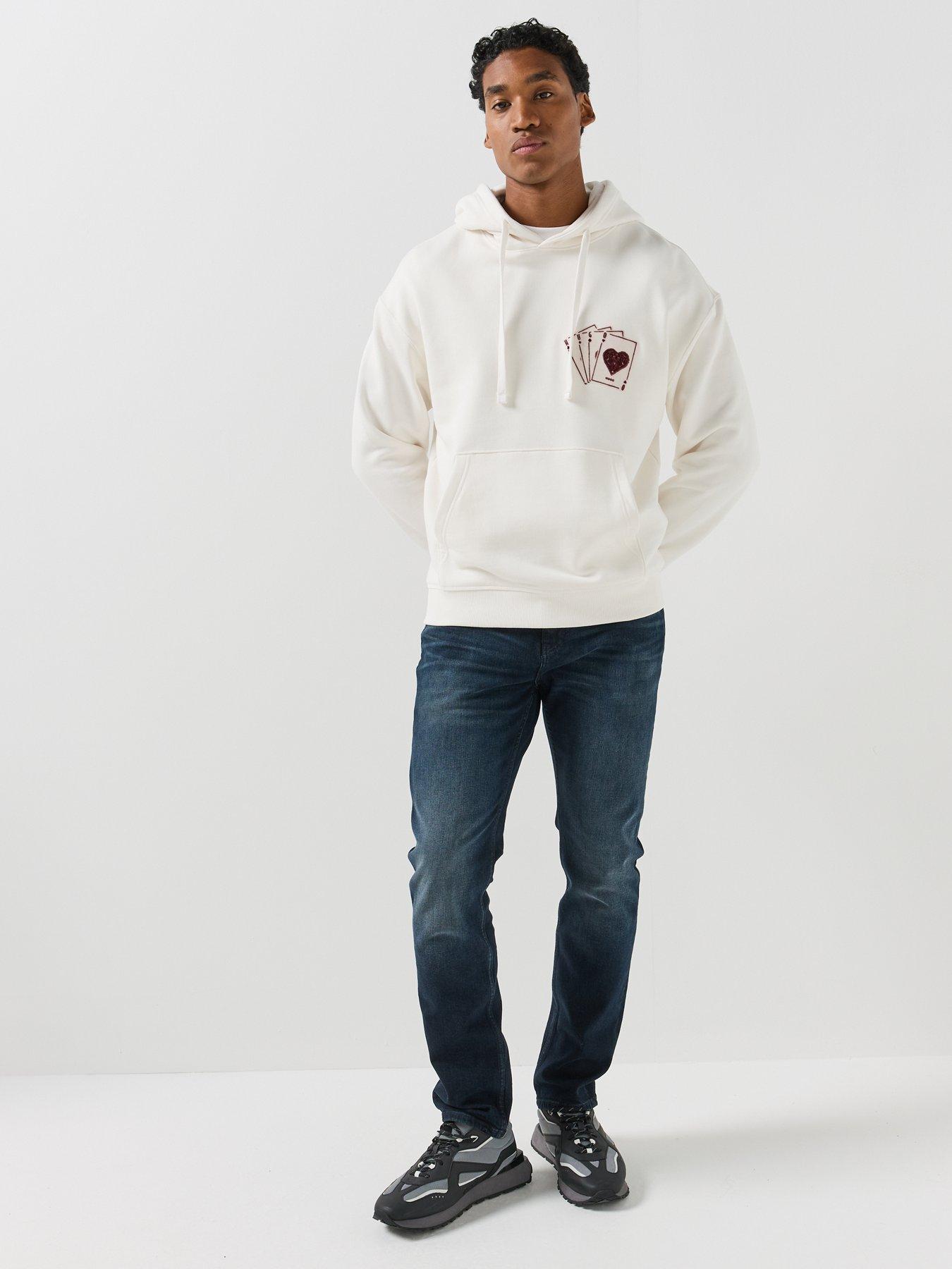 Image 3 of 6 of HUGO Hugo Dewerhood Sweatshirt - Beige
