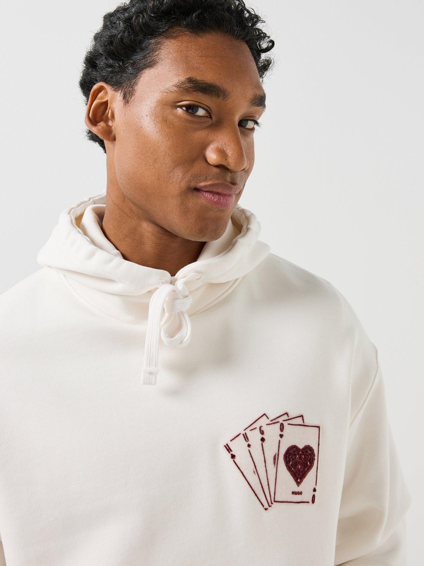 Image 4 of 6 of HUGO Hugo Dewerhood Sweatshirt - Beige