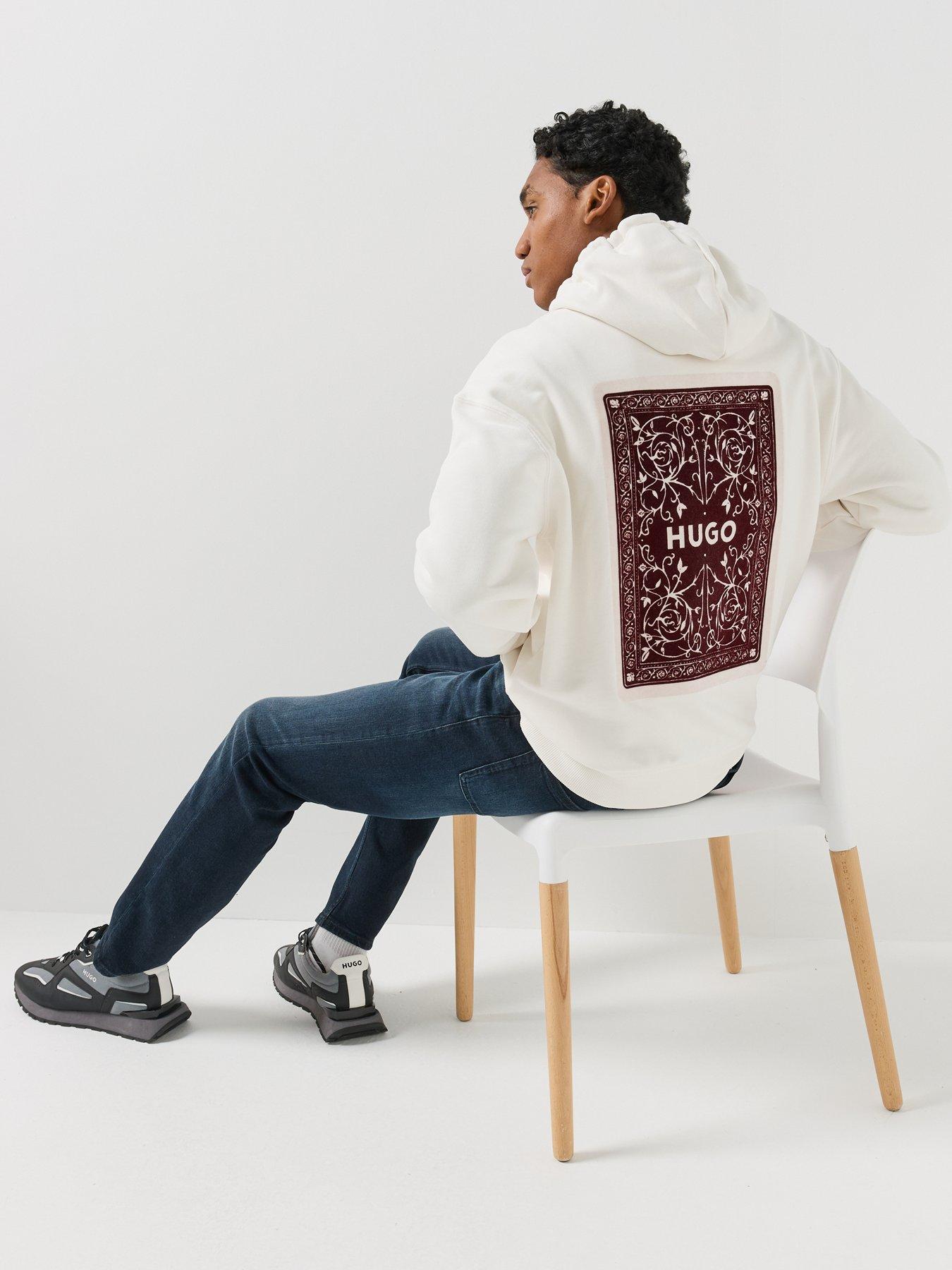 Image 5 of 6 of HUGO Hugo Dewerhood Sweatshirt - Beige