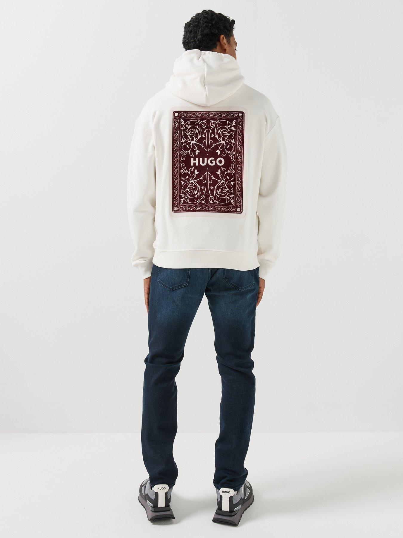Image 6 of 6 of HUGO Hugo Dewerhood Sweatshirt - Beige