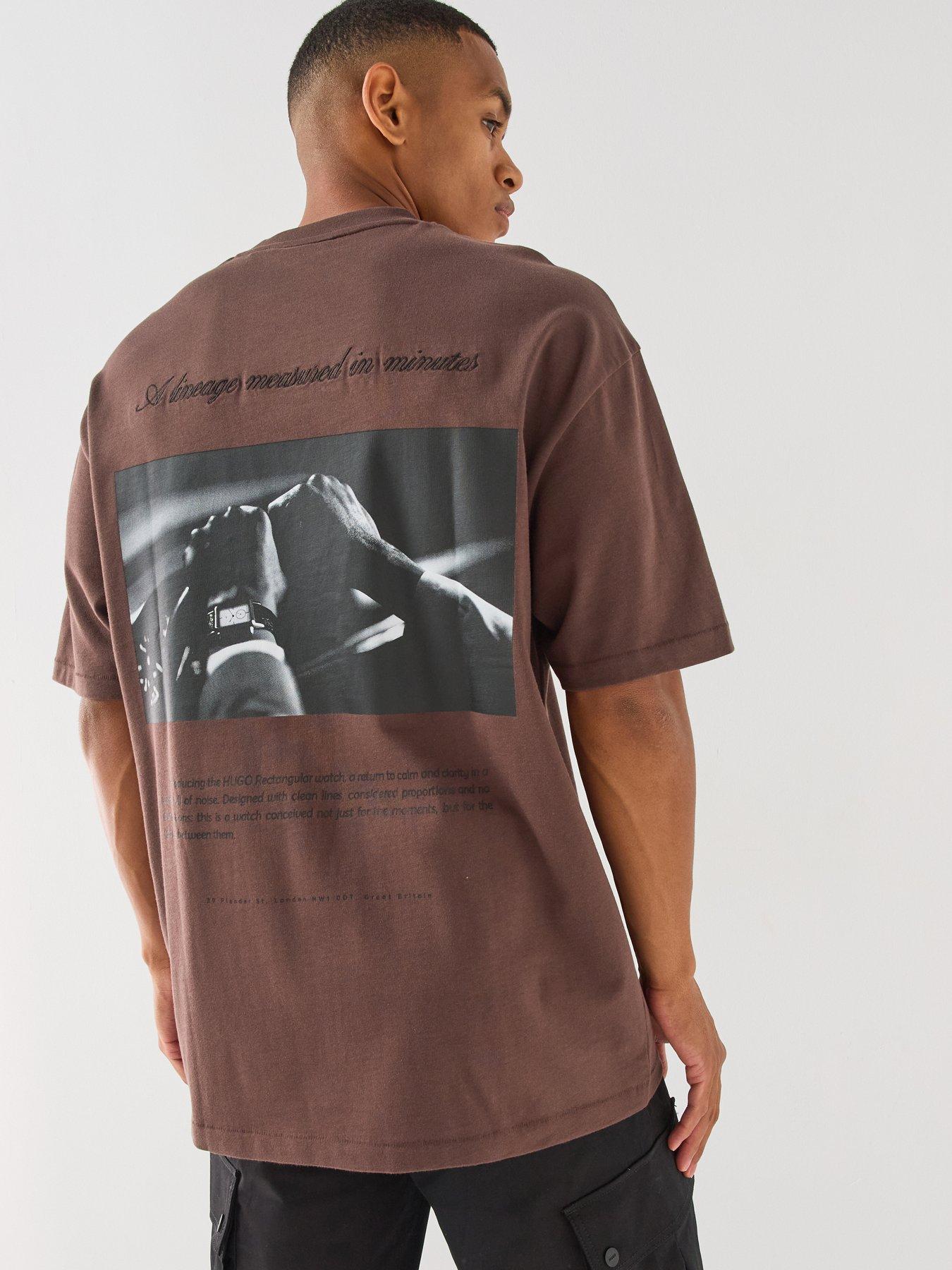 HUGO Hugo Devrolo T-shirt - Brown