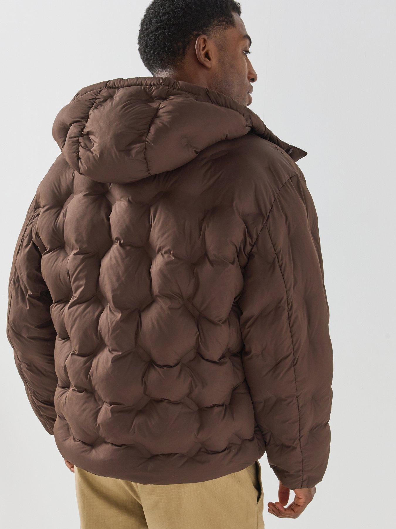 Image 2 of 6 of HUGO Barbo2641 Heat Seled Padded Jacket - Brown