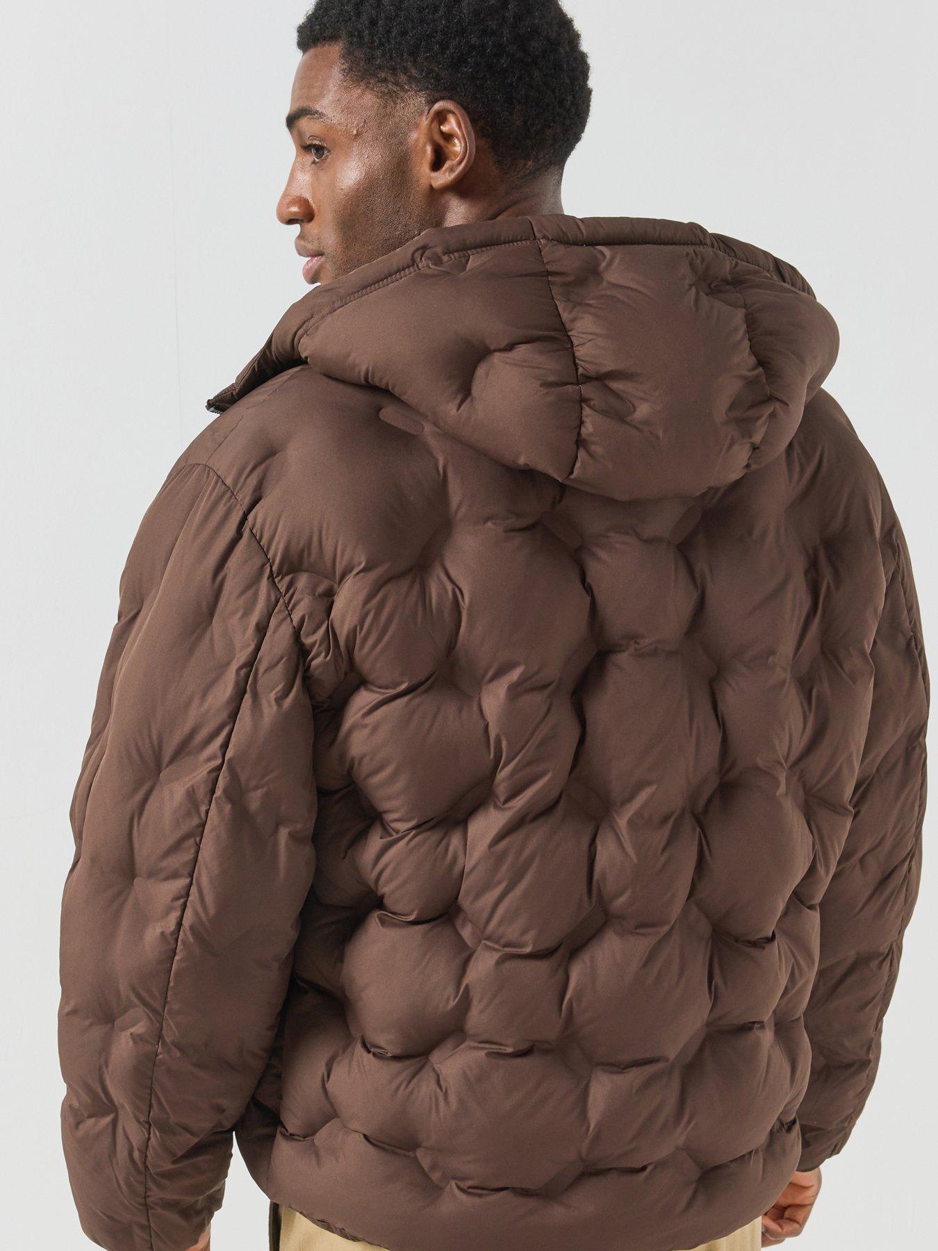 Image 5 of 6 of HUGO Barbo2641 Heat Seled Padded Jacket - Brown