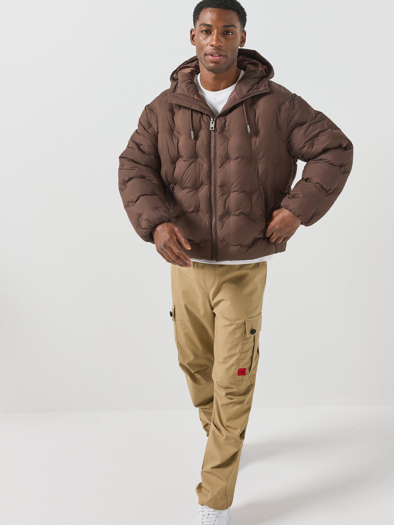 Image 6 of 6 of HUGO Barbo2641 Heat Seled Padded Jacket - Brown